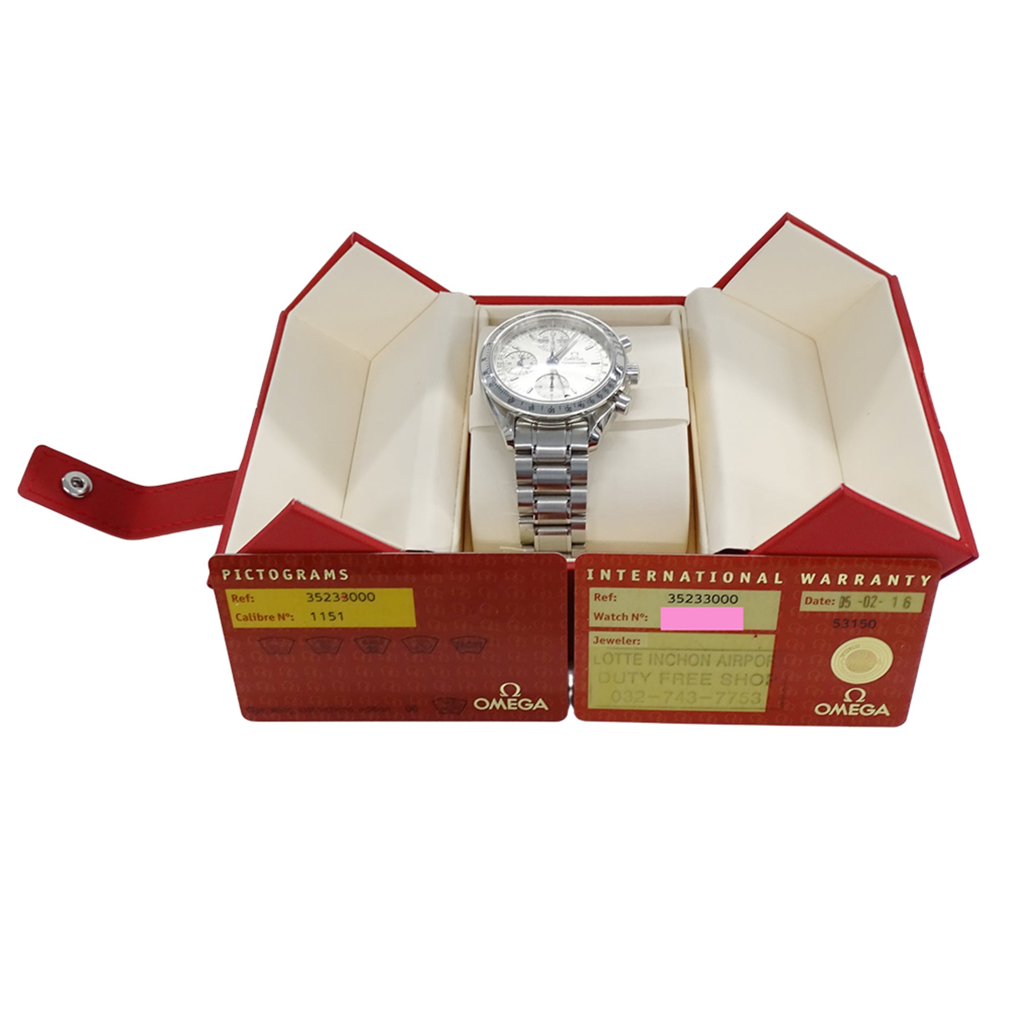 Omega Speedmaster Triple Calendar Day Datum