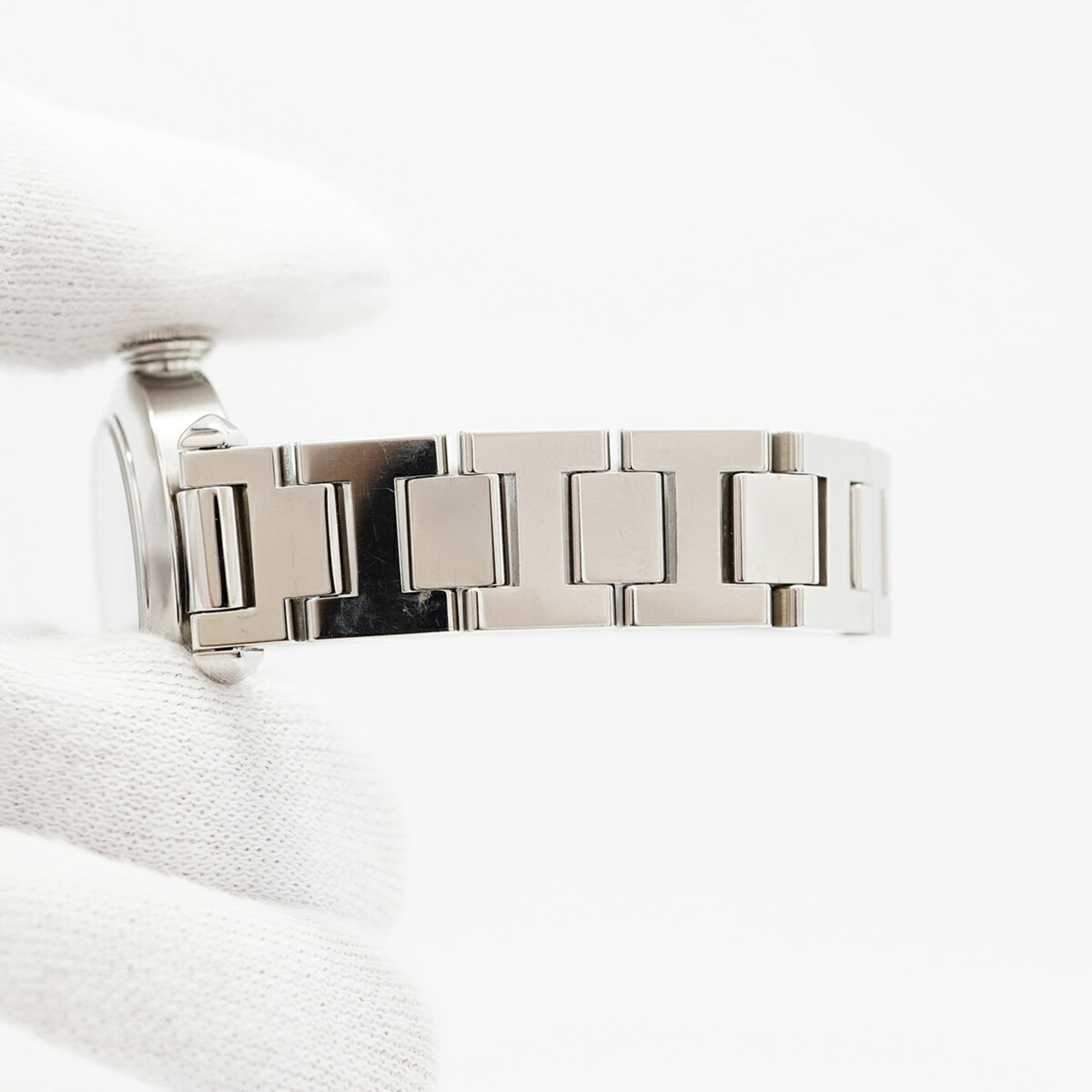 Cartier Miss pasha W3140007 Silver Dial Stainless steel 26mm Watch