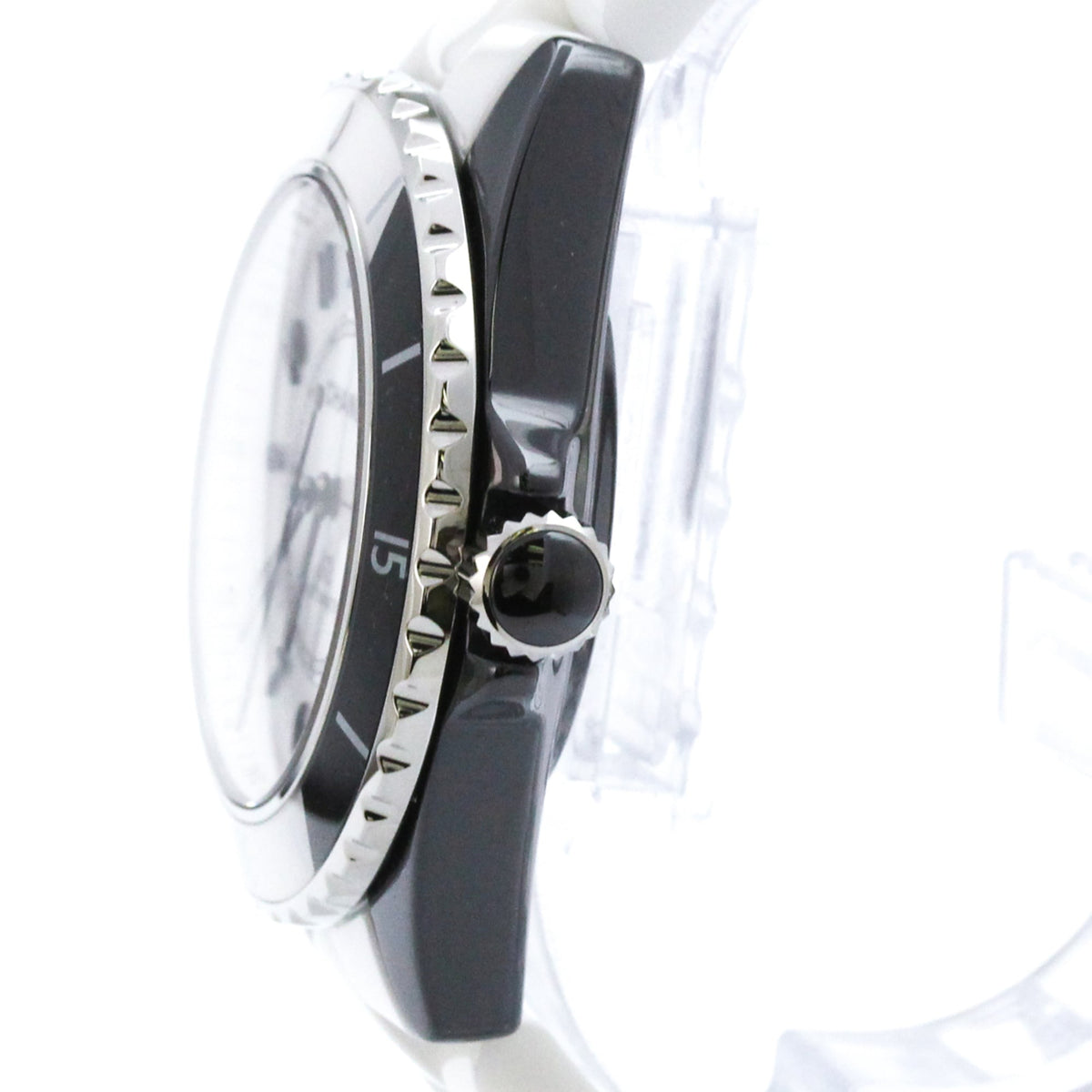Chanel J12 H6515 Black, White Dial 38mm Watch
