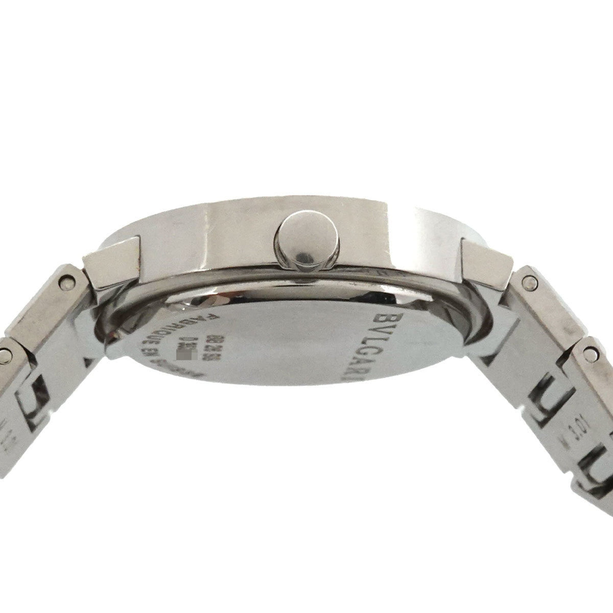 Bvlgari BB26SS Schwarz Zifferblatt 26 mm Uhr
