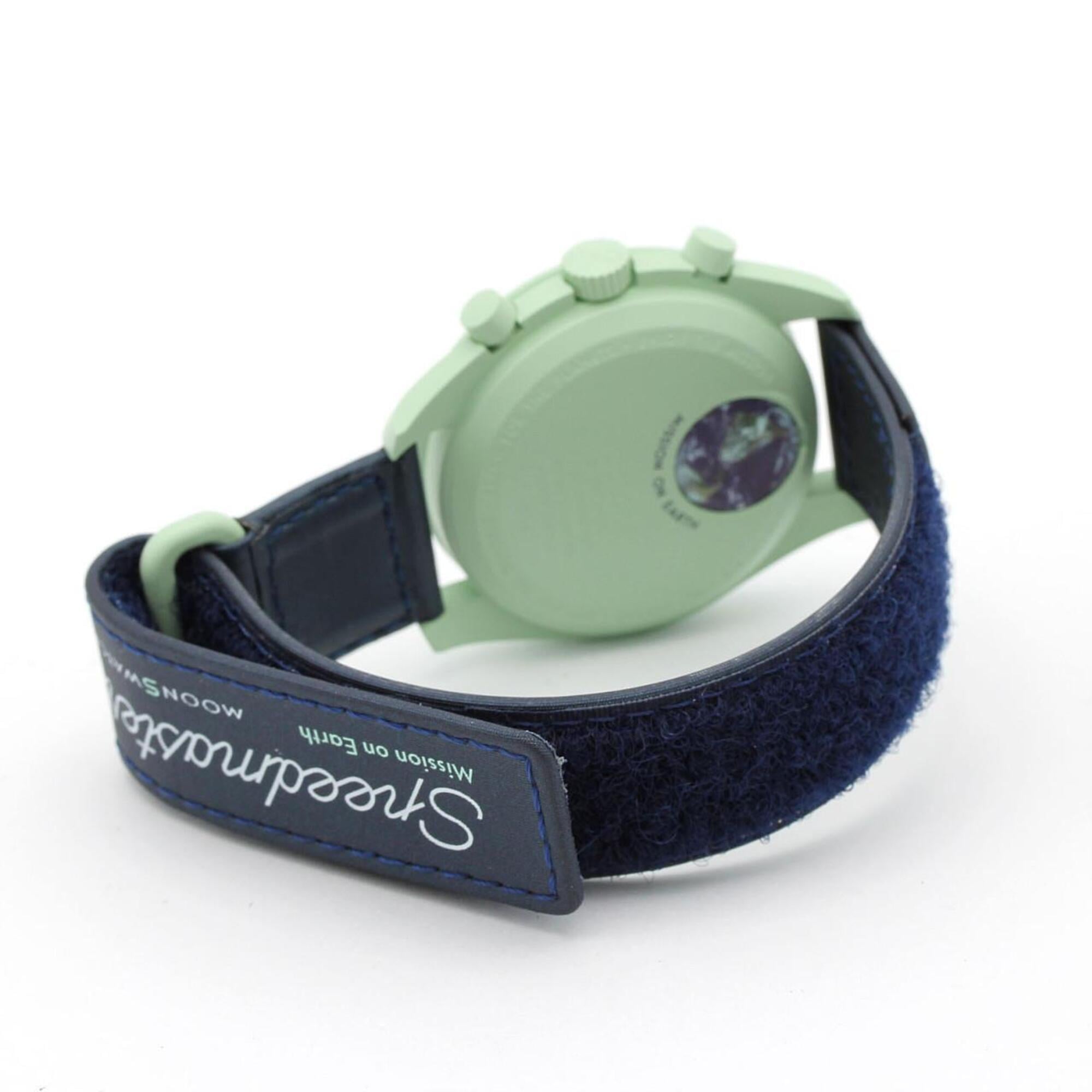 Swatch Mission to earth SO33G100 Blue Dial 42mm Watch