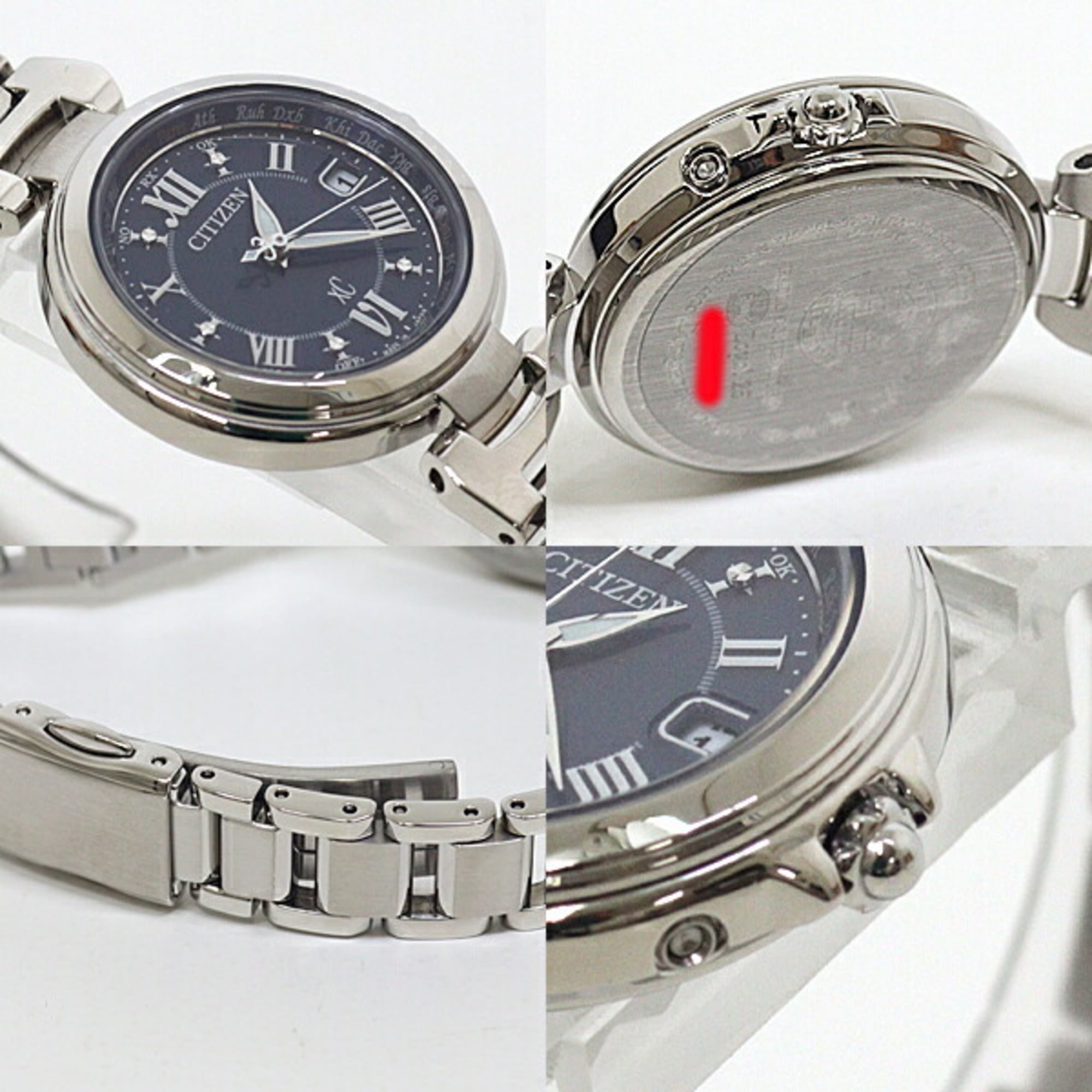 CITIZEN Damenuhr XC Basic Collection EC1030-50L Eco-Drive, funkgesteuert