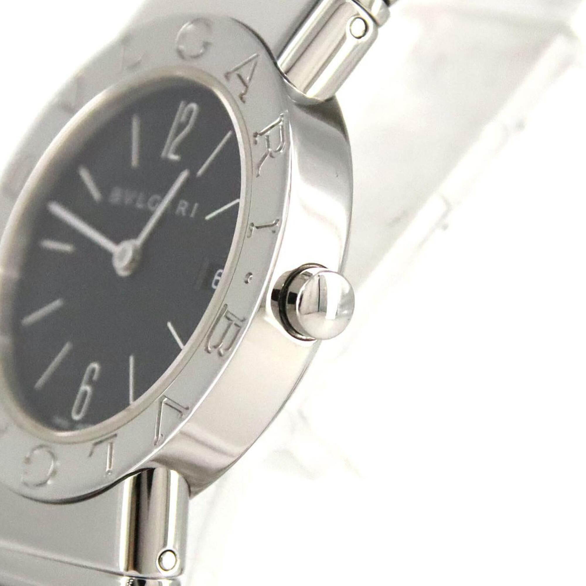 Bvlgari Tubogas XL size BB262TS Black Dial 26mm Watch
