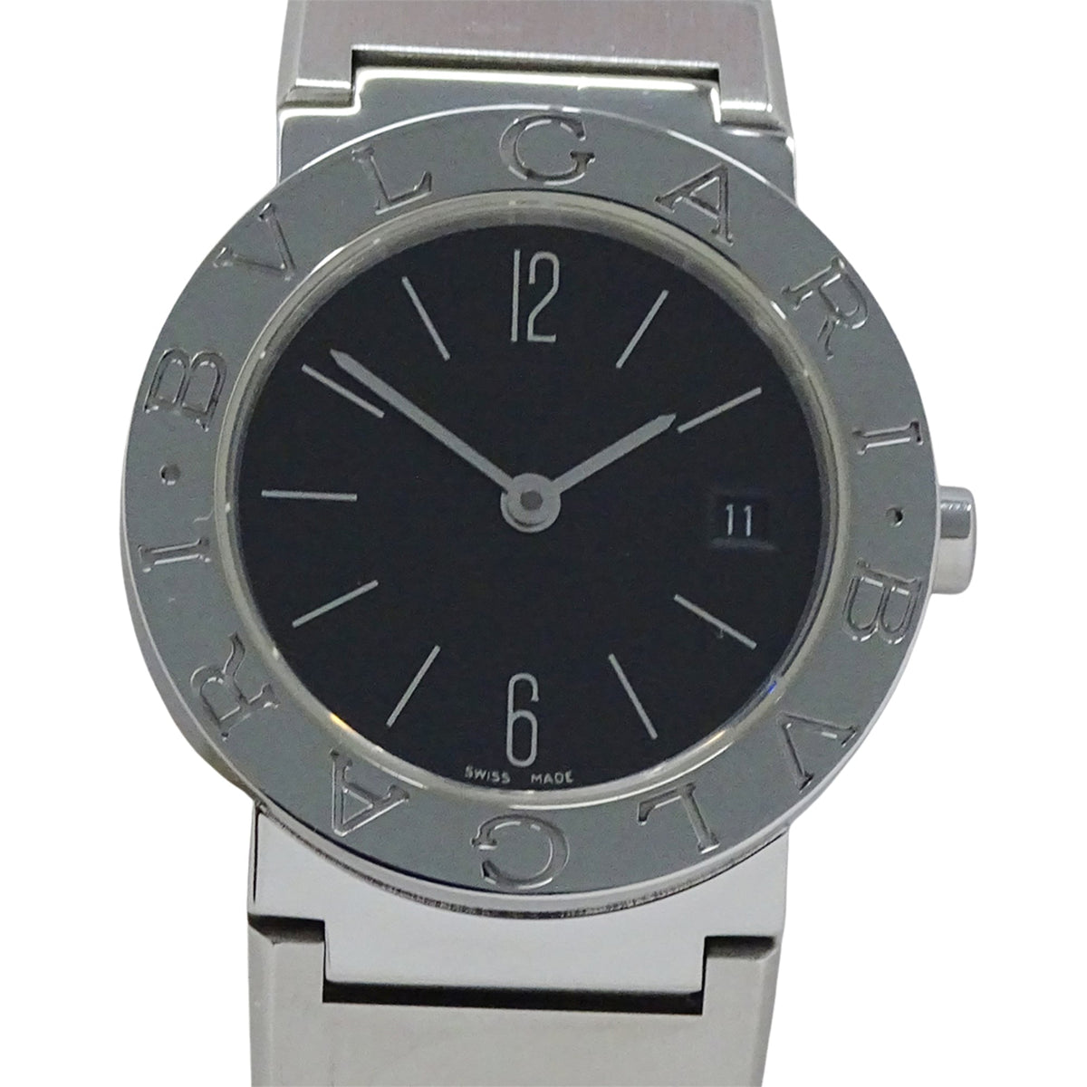 Bvlgari Bulgari BVLGARI BB26SS Black Dial 26mm Watch