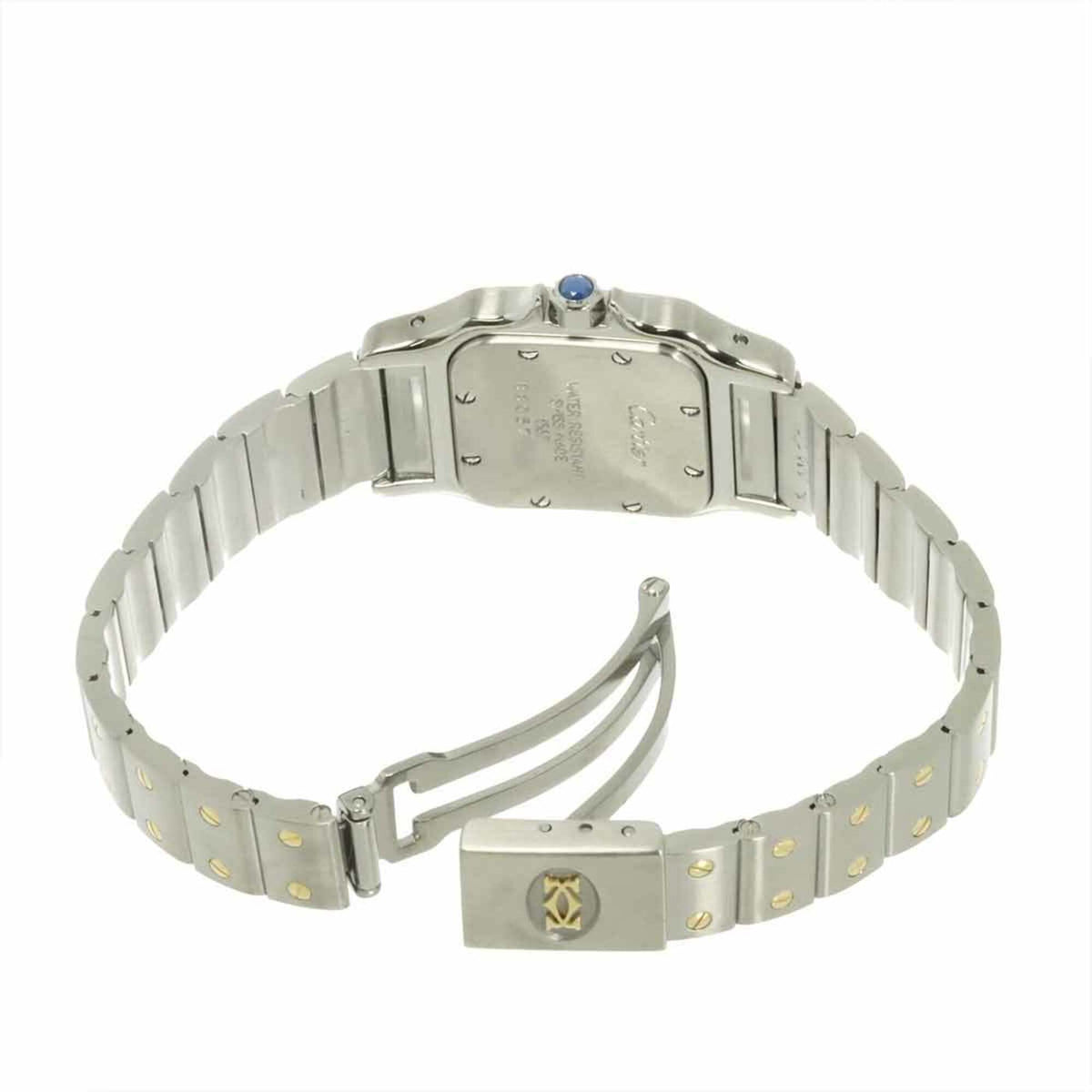 Cartier Santos Galbee SM W20012C4 Ivory Dial 23mm Watch