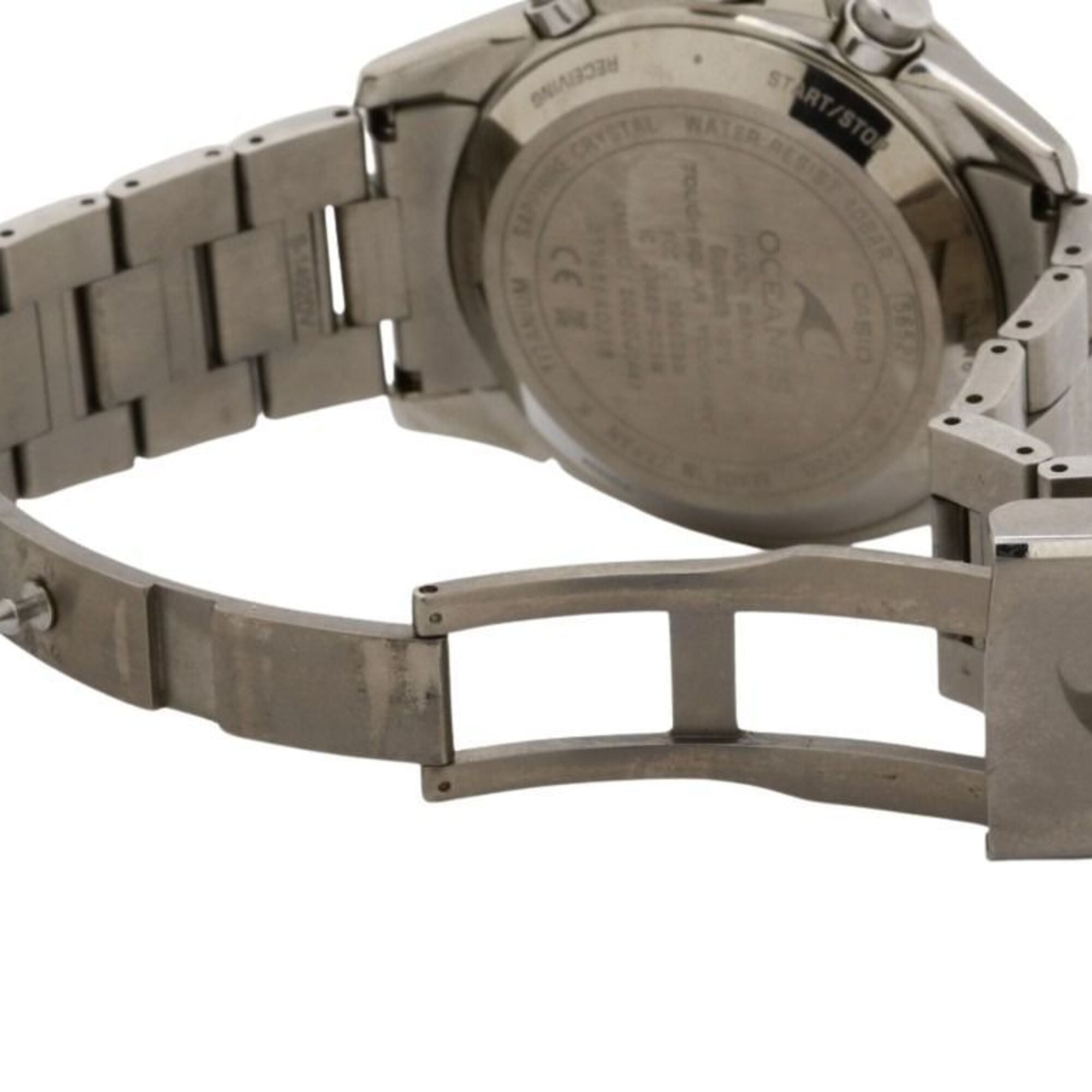 Montre Casio OCEANUS Classic Line OCW-T4000-1AJF Noir avec cadran de 42 mm