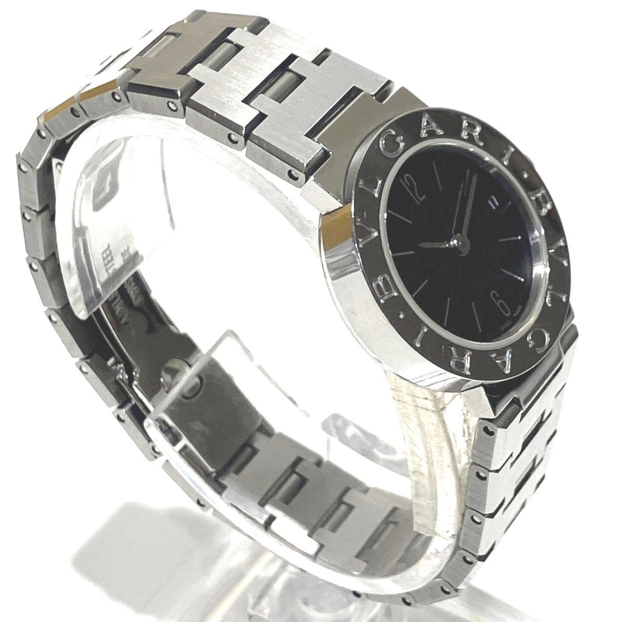 Montre Bvlgari Bulgari BB23SS Noir avec cadran de 22 mm