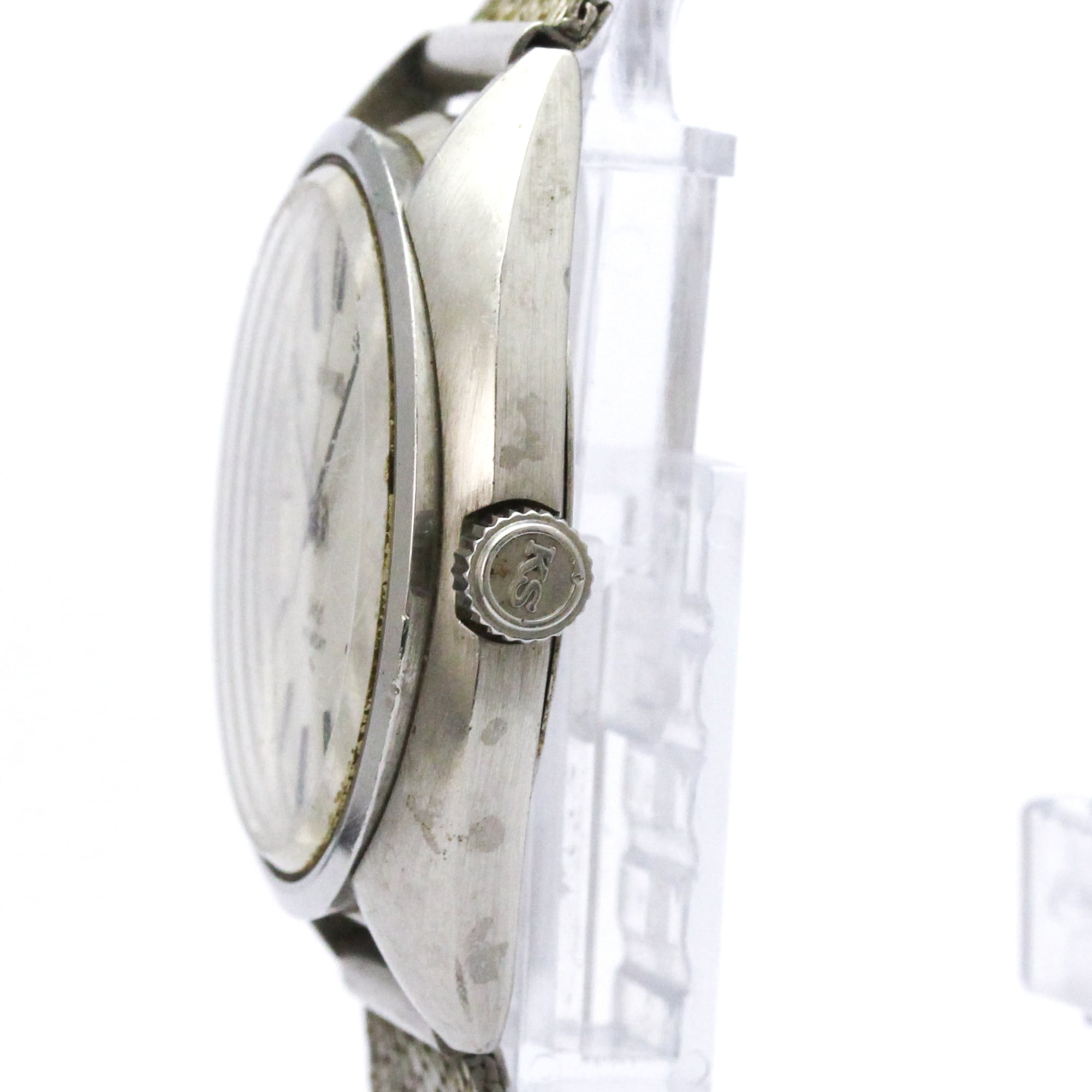 Seiko King Seiko 45-7010 Silver Dial 37mm Watch
