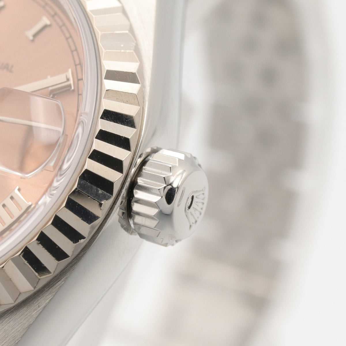 Rolex Datejust P-serie 18K 79174 roze wijzerplaat 26 mm horloge