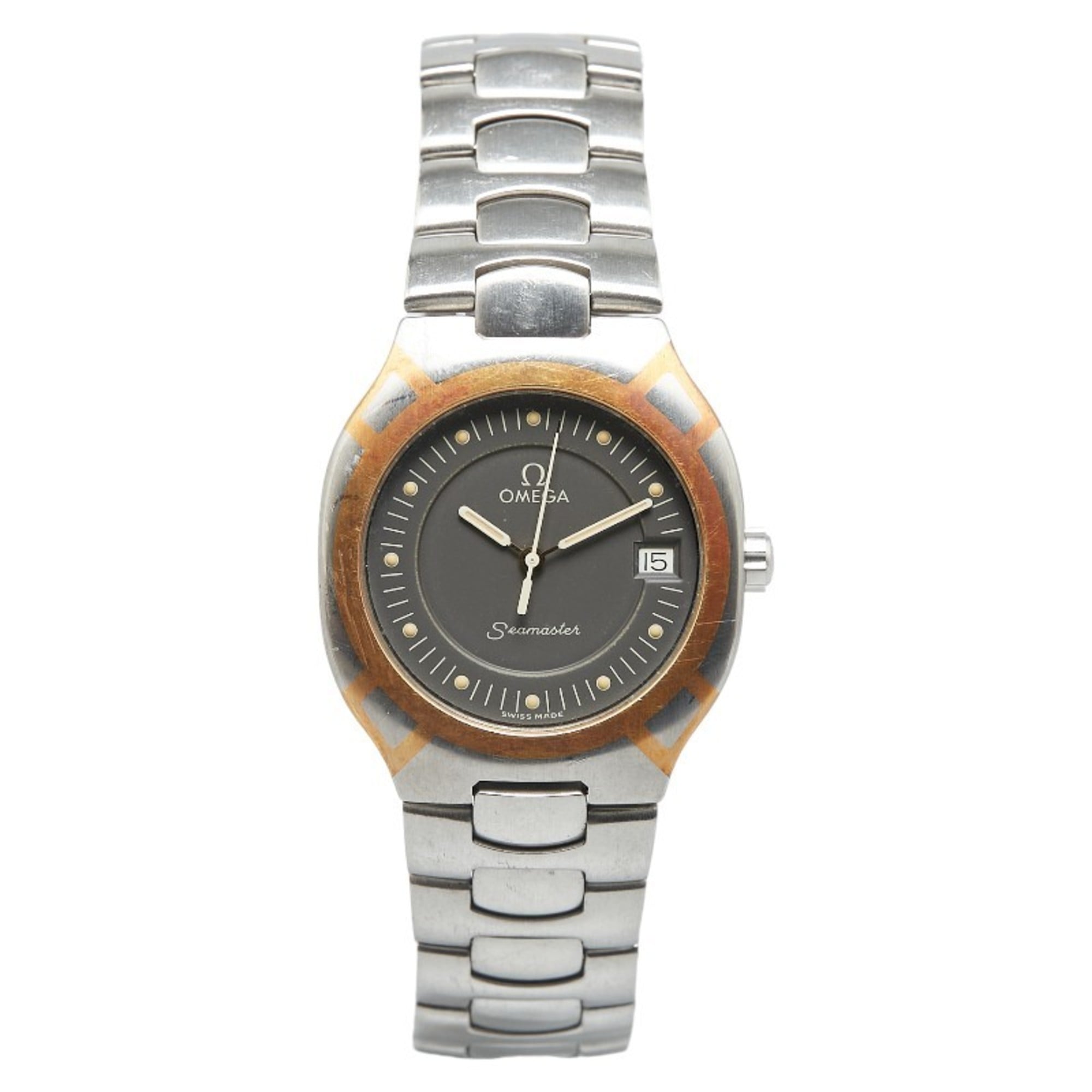 OMEGA Seamaster Polaris HerrenuhrQuarz Grau Zifferblatt, Edelstahl