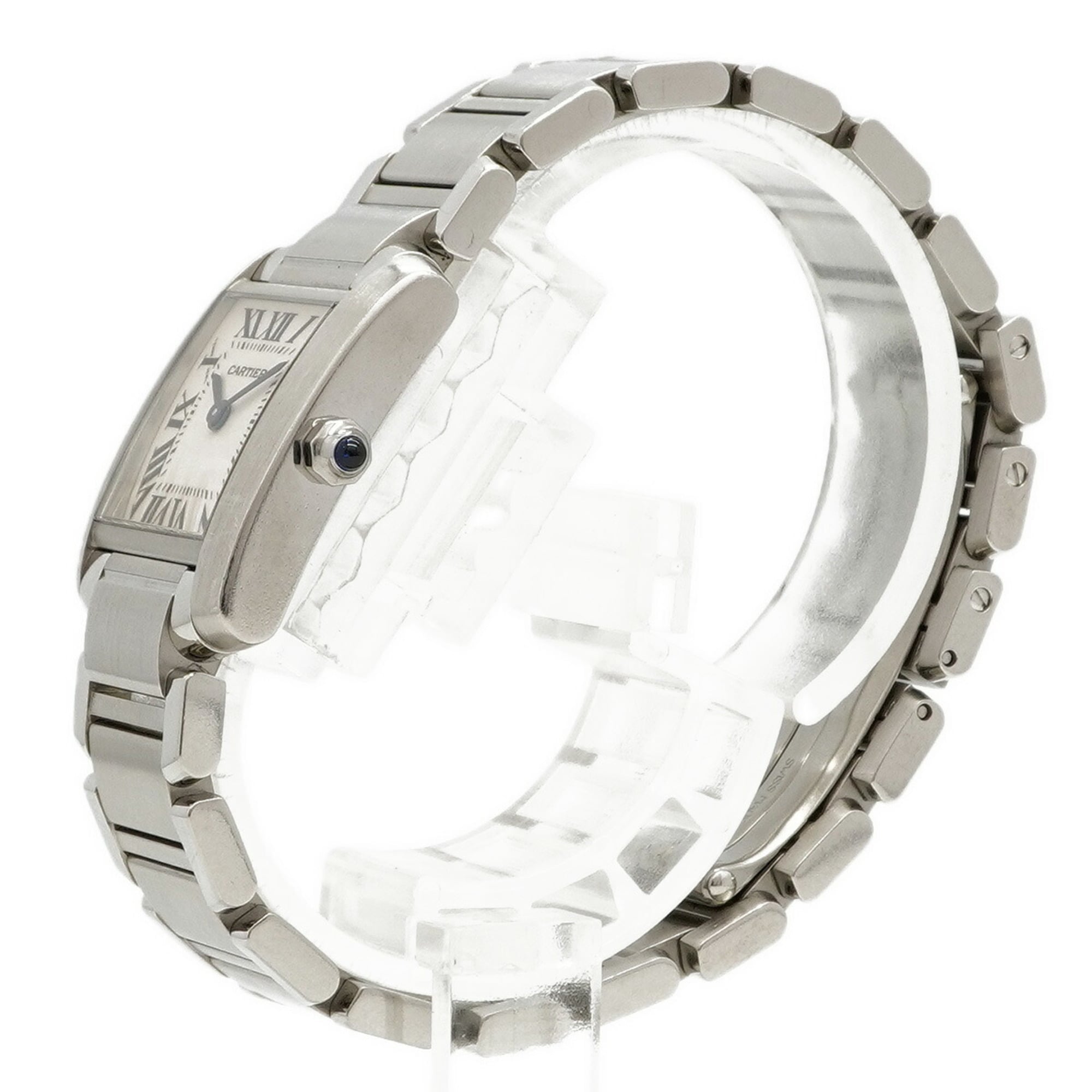 Cartier Tank FranÃ§aise SM W51008Q3 Ivory Dial Women's Watch