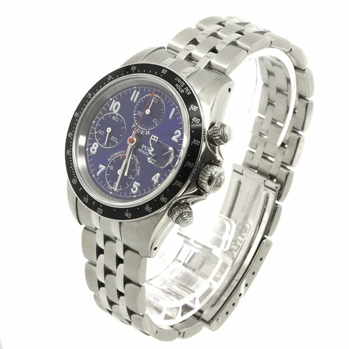 Tudor Chronotime Tiger 79260 Blue Dial 39mm Watch