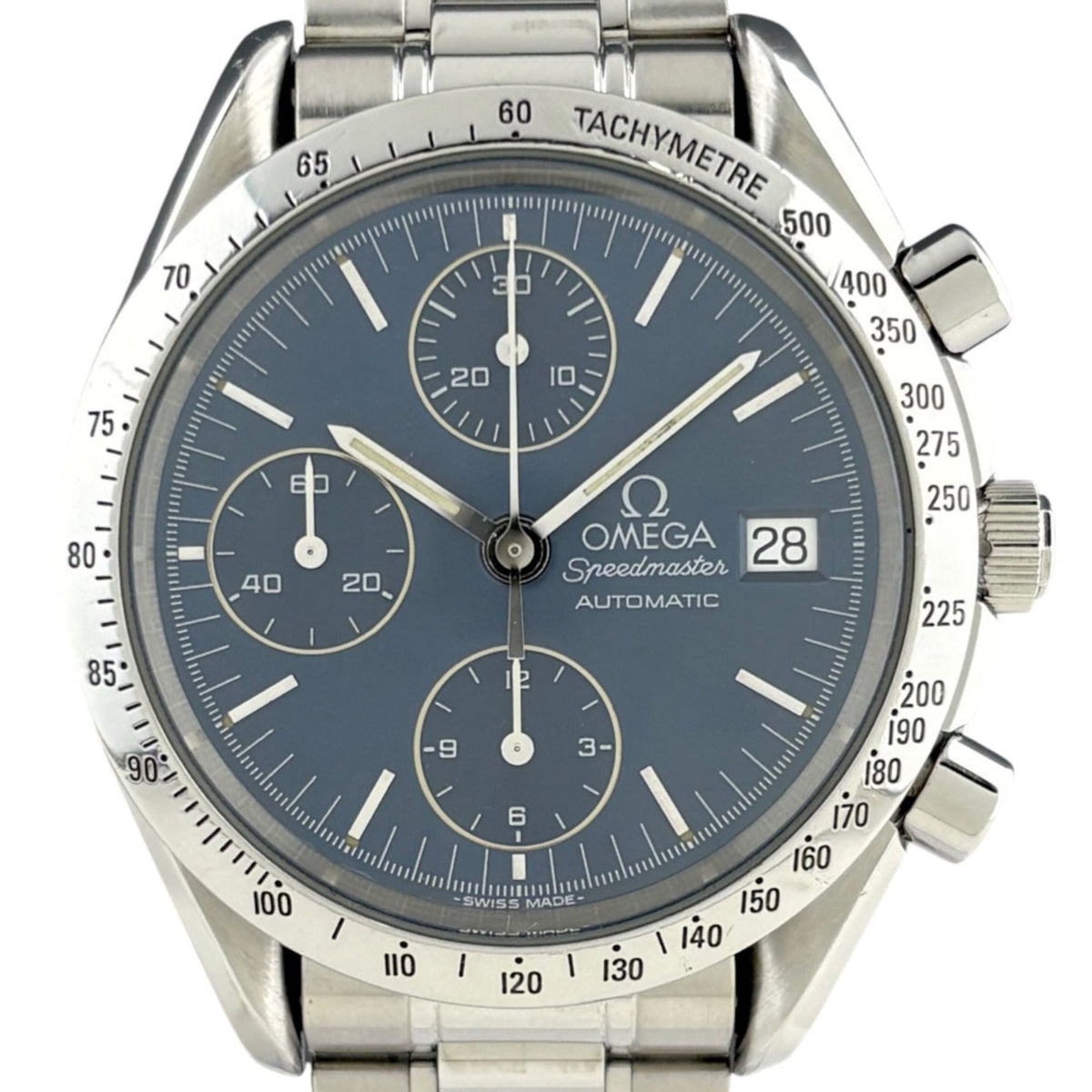 Montre Omega Speedmaster 3511.81 à cadran bleu, 38 mm