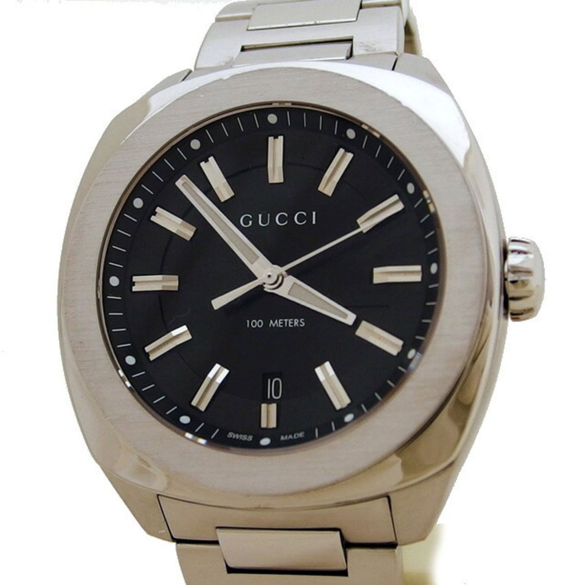 Montre Gucci GG2570 YA142201 Noir avec cadran de 43 mm