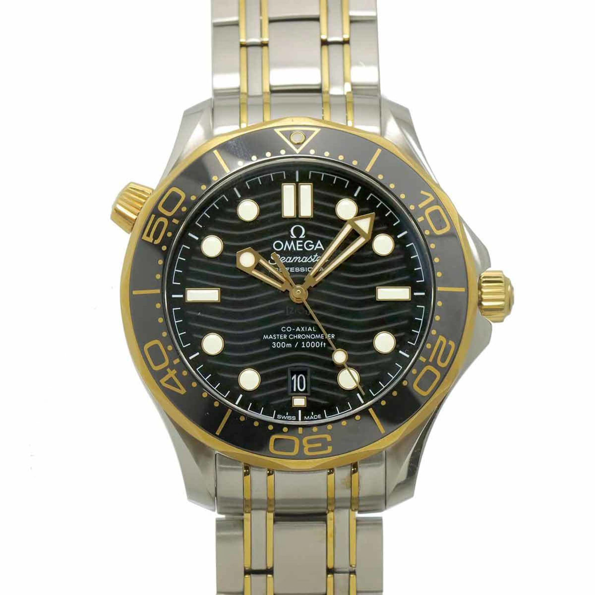 Omega Seamaster Diver 300 Co-Axial Master Chronometer 210 22 42 20 01 001 Black Dial 42mm Watch