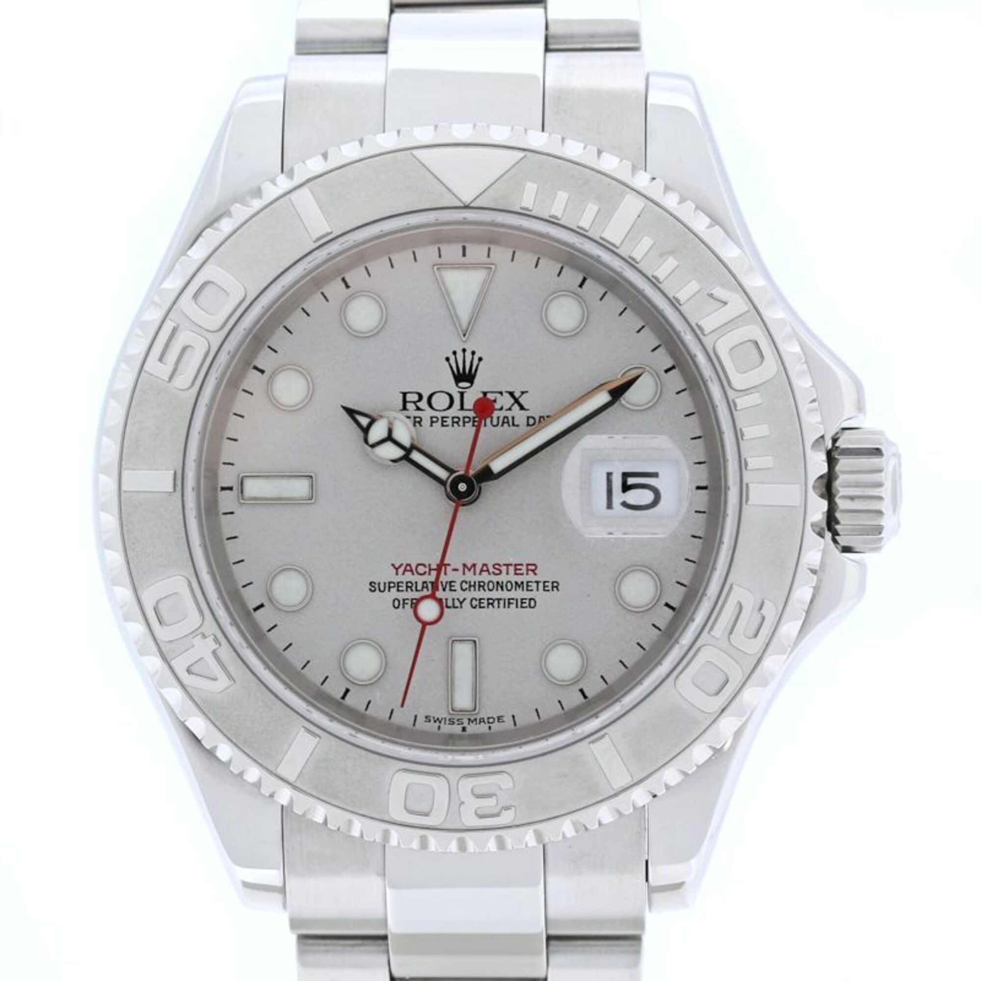 ROLEX Yachtmaster Rolesium 16622 SS 40552