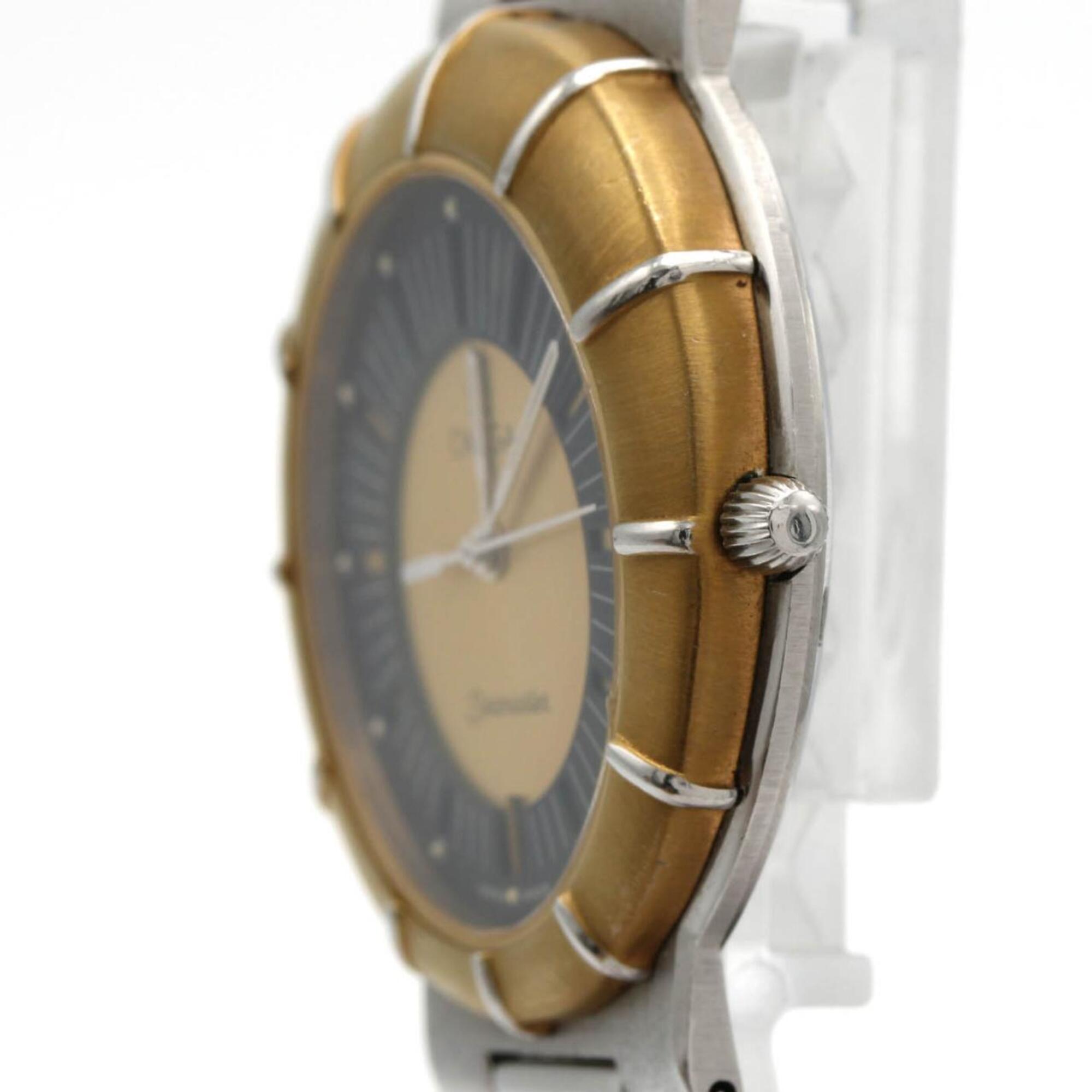 Omega Seamaster Dynamic Black, Gold Dial 34mm Watch