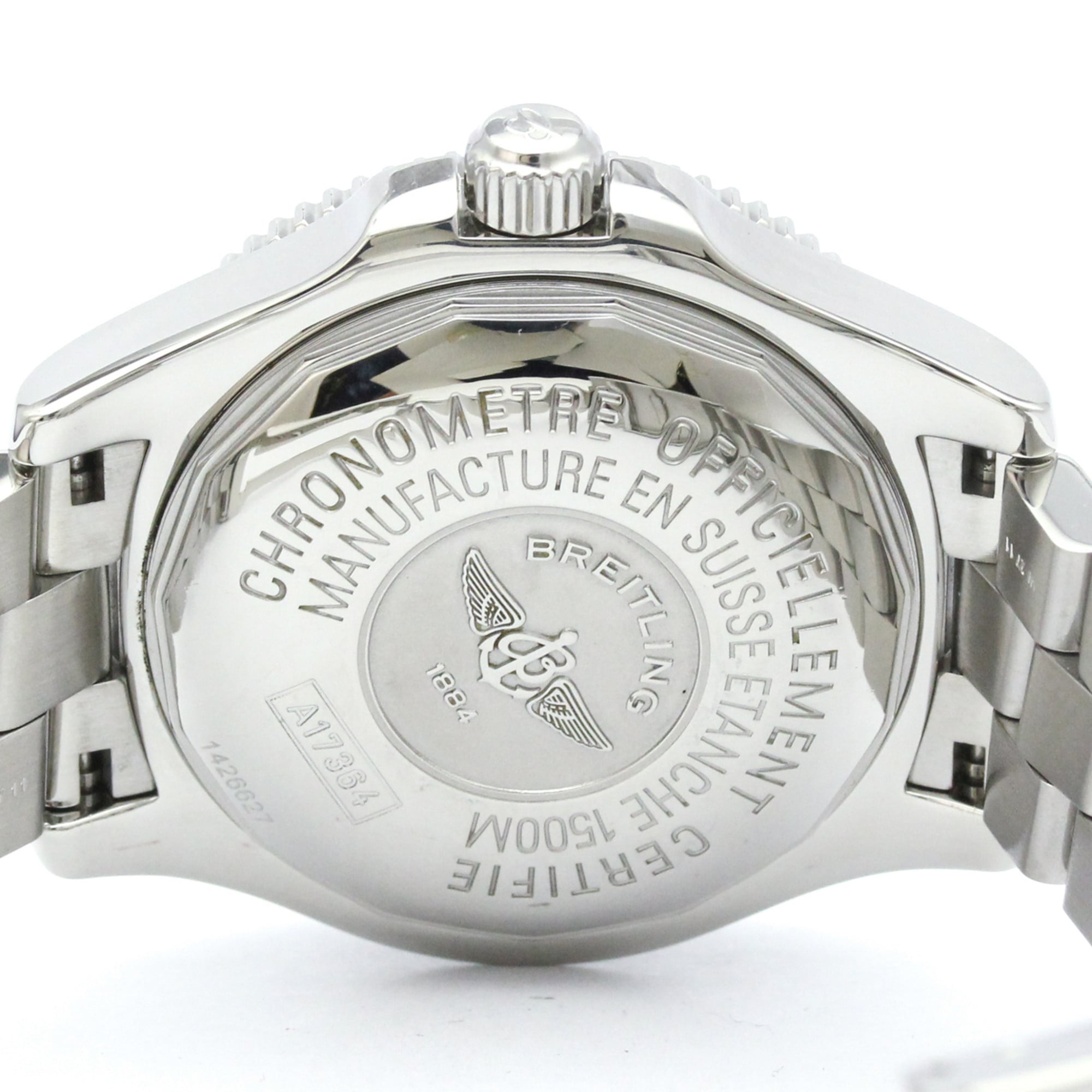 Breitling Superocean A17364 Black Dial 42mm Watch