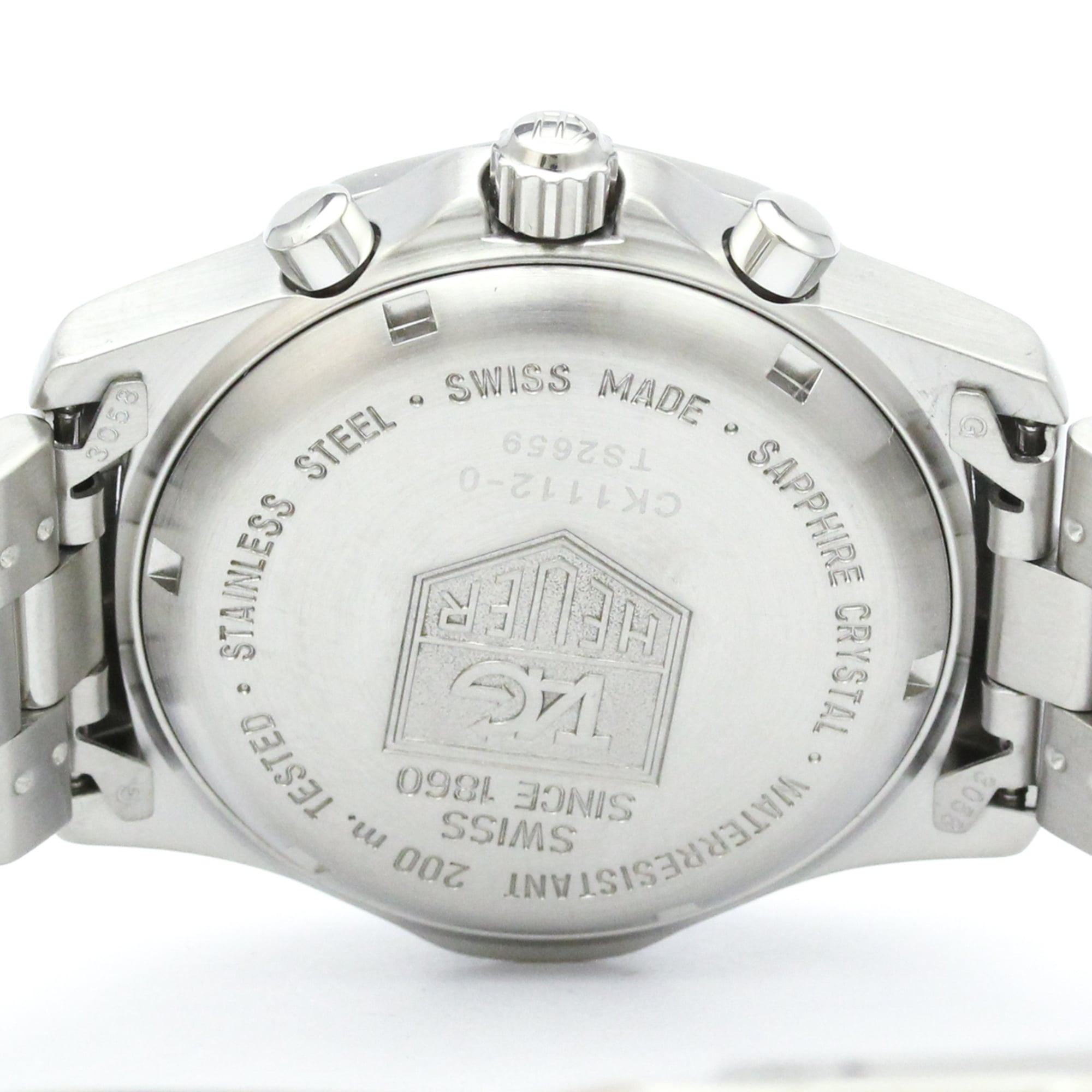 TAG Heuer 2000 Series CK1112 Blue Dial 37mm Watch