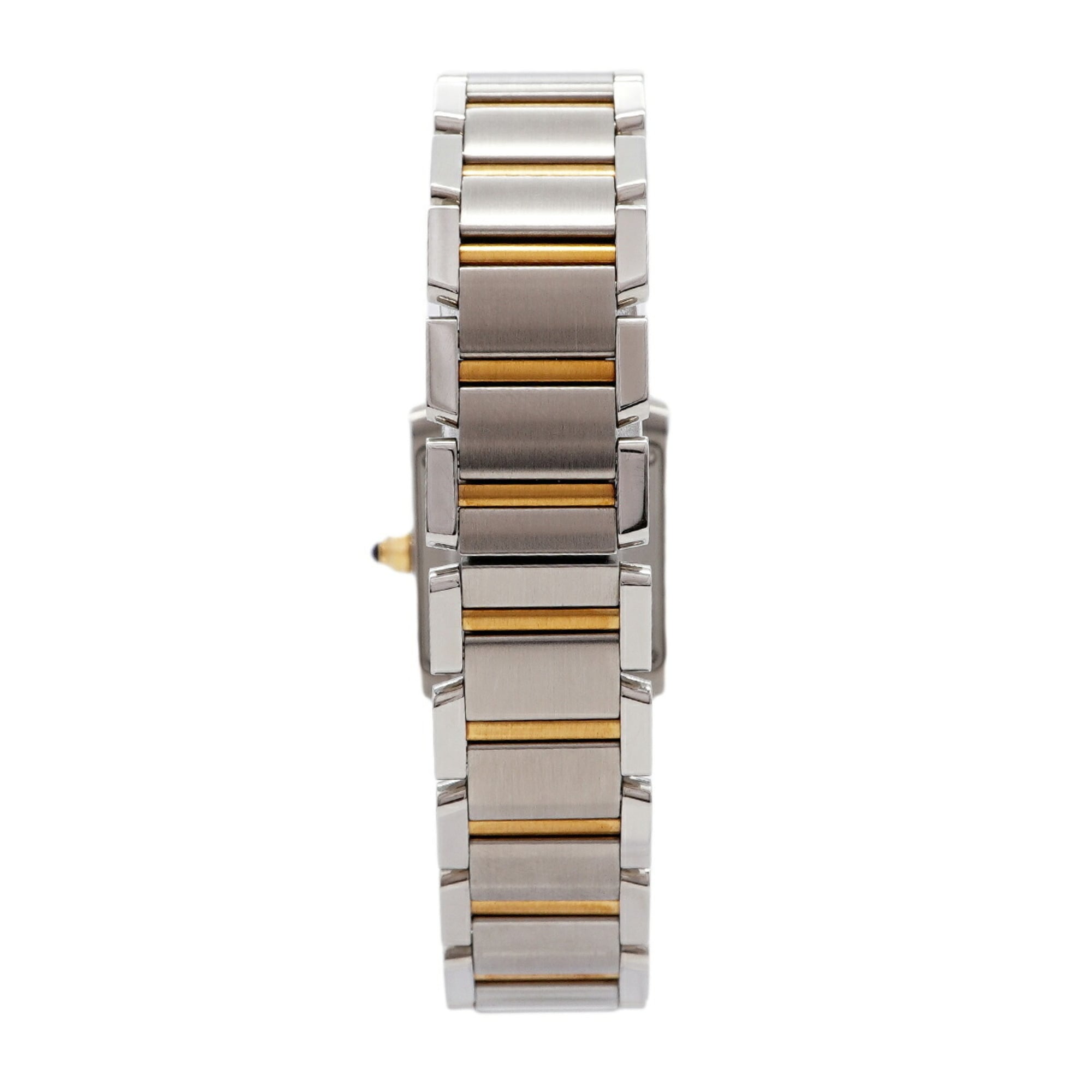 Cartier Tank Française SM W51007Q4 Ivory Dial 20mm Watch