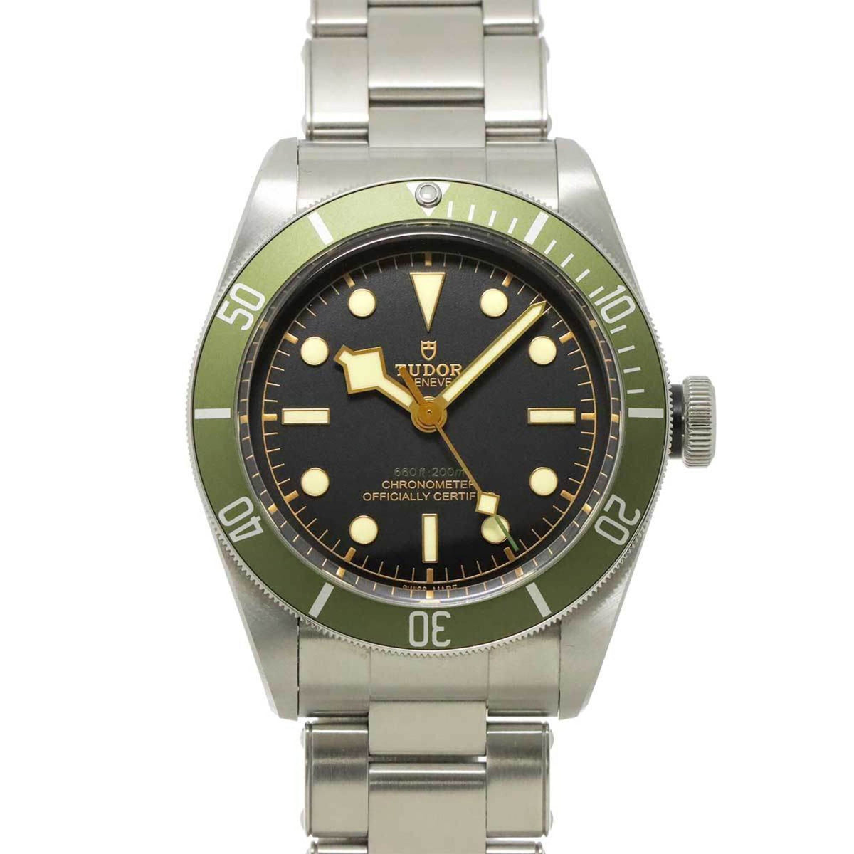 Tudor Heritage Black bay Harrods 79230G Schwarz Zifferblatt 41 mm Uhr