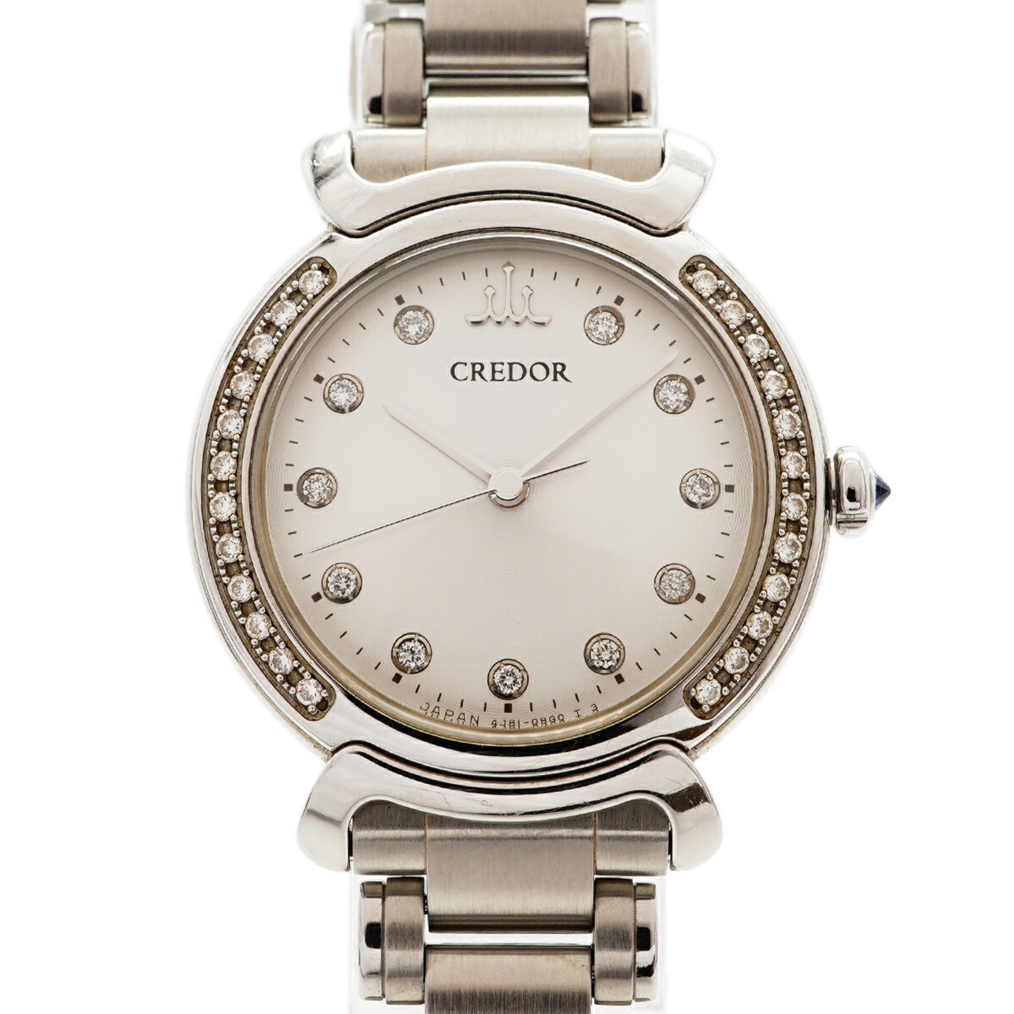 Seiko Credor GSAS943/4J81-0AZ0 Silver Dial 26mm Watch