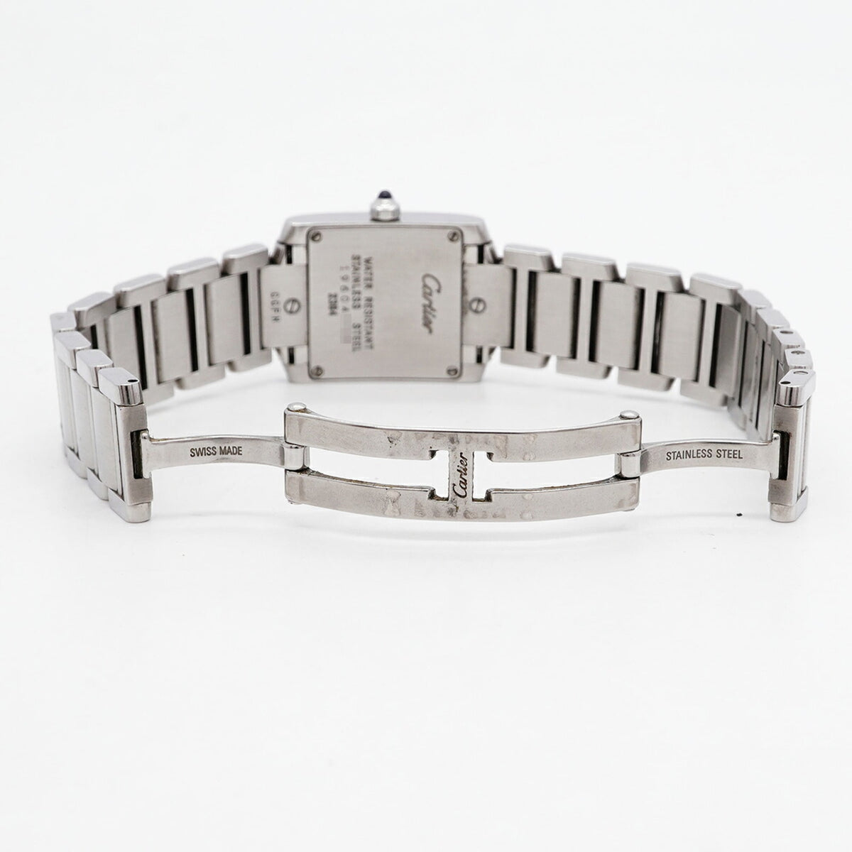 Cartier Tank Française SM W51008Q3 White Dial 20mm Watch