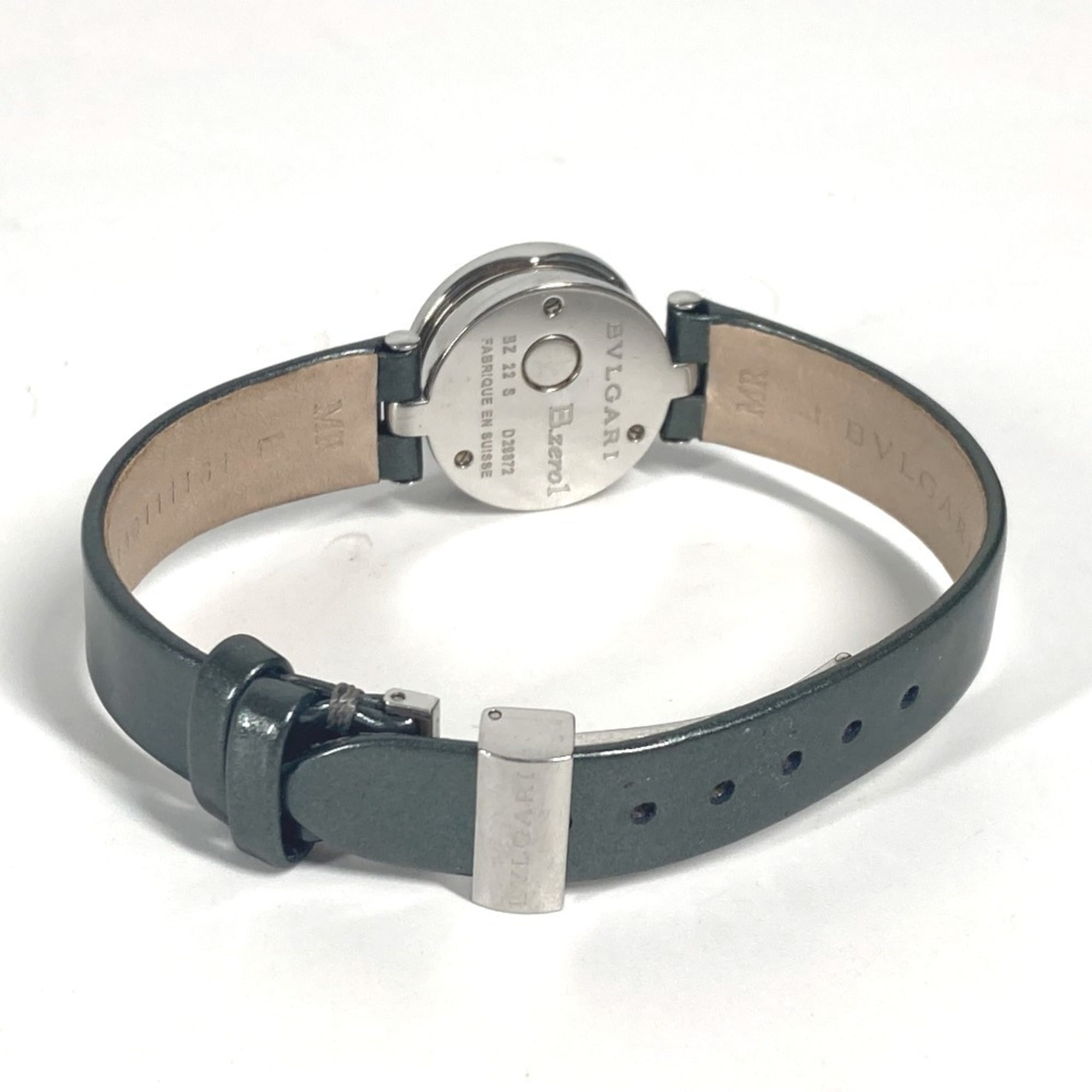 Bulgari BZ22S GZl14l3r Black Dial 22mm Watch