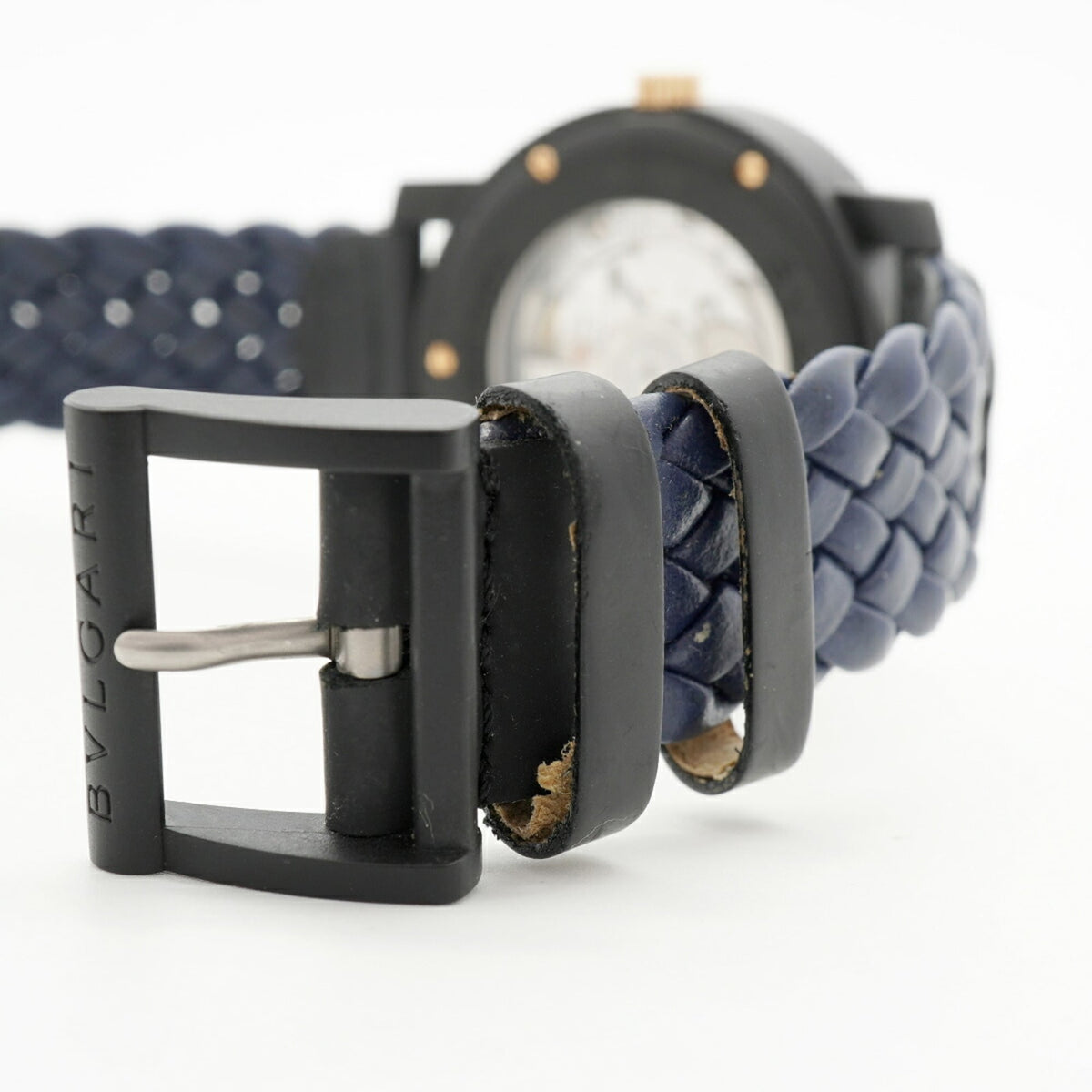 Montre Bvlgari Carbone BB40CL à cadran bleu 40mm