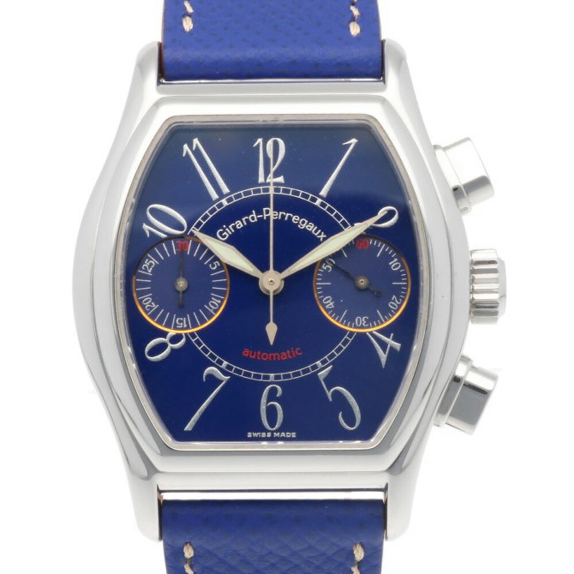 Girard-Perregaux Richeville Men's Stainless Steel Watch, 2750 Automatic, Overhauled