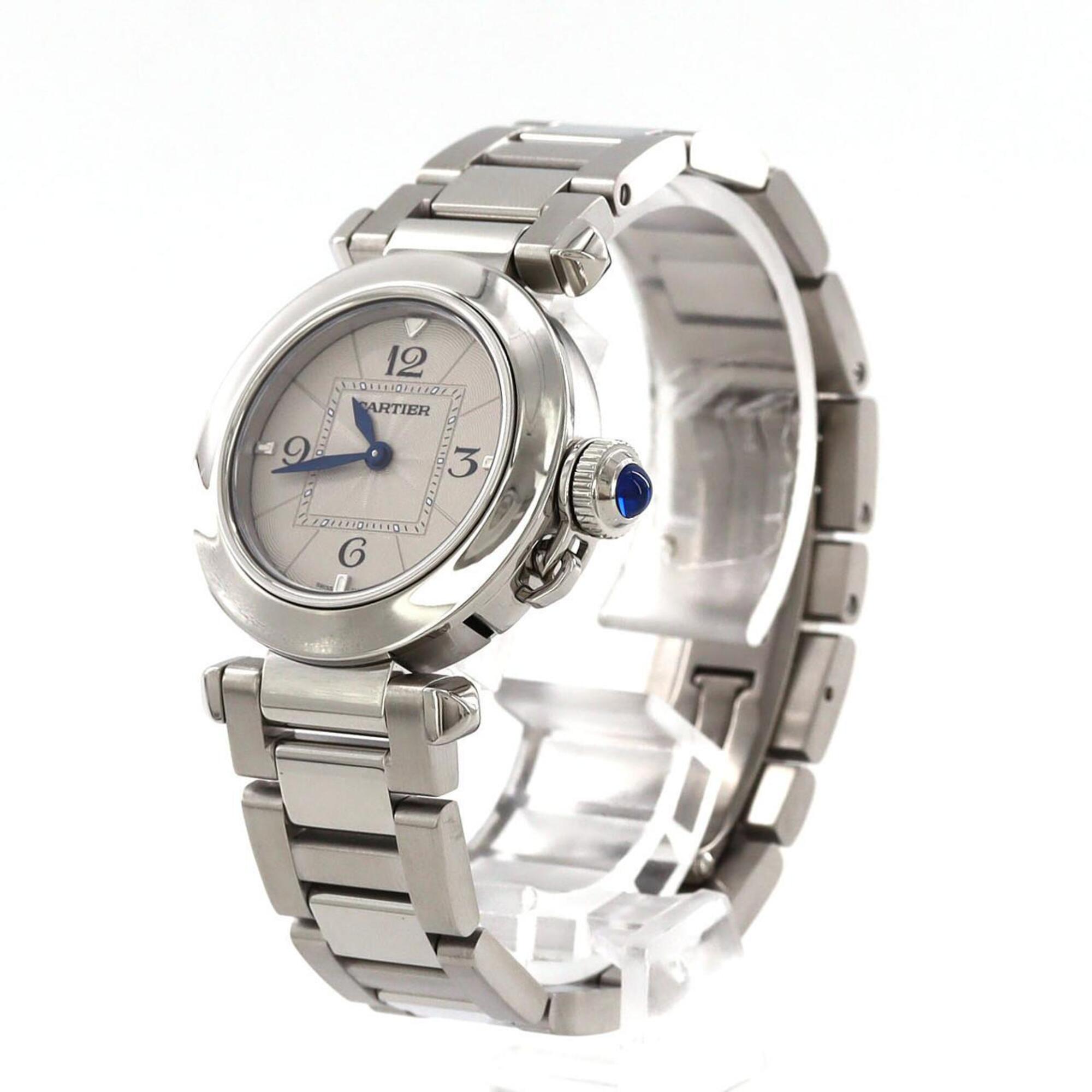 Cartier Pasha de WSPA0021 SS Quartz