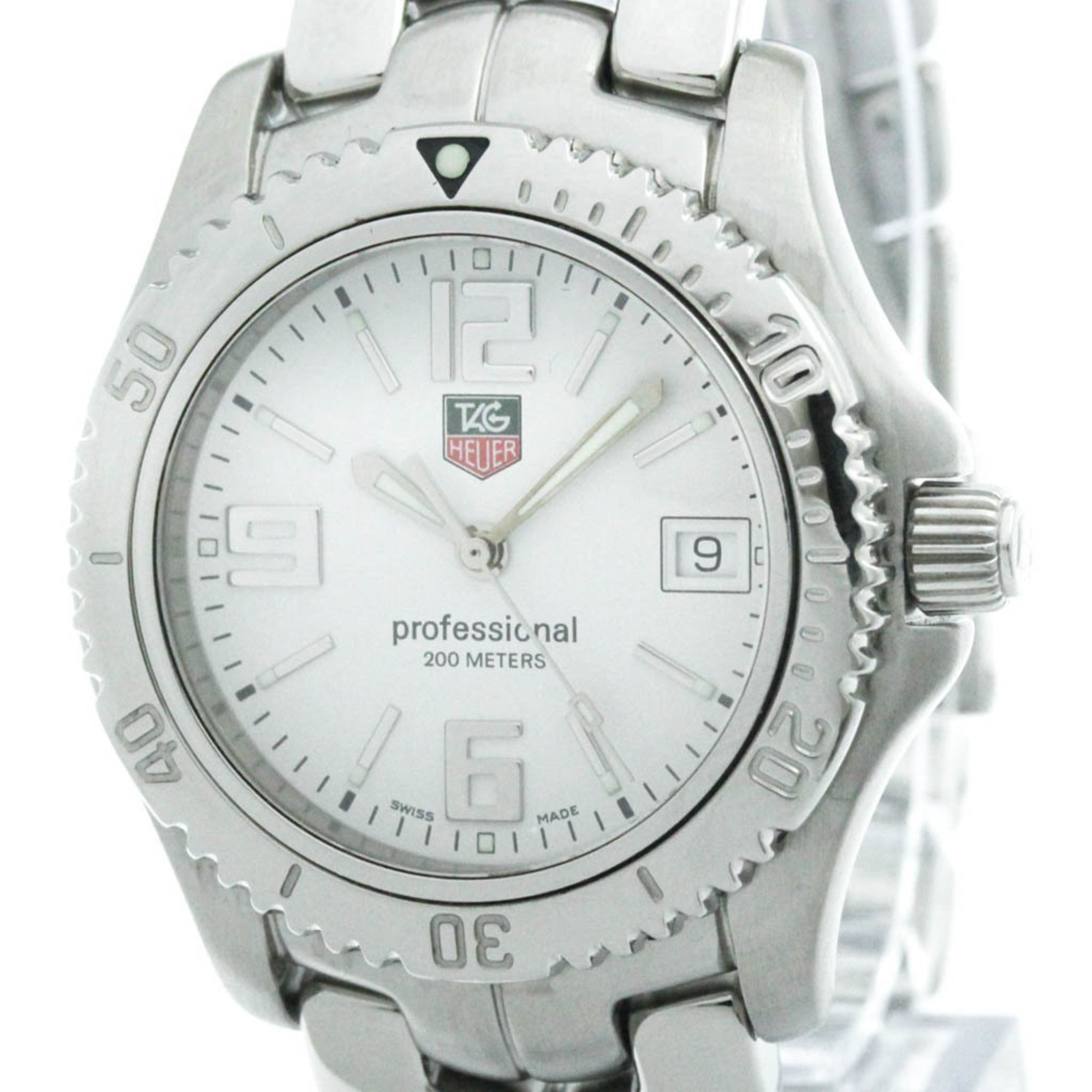 TAG HEUER Link Steel Quartz Ladies Watch WT1214 Polished