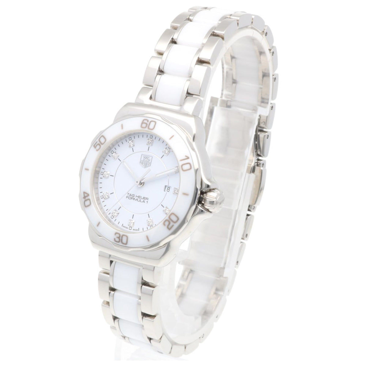 Montre TAG Heuer Formula 1 WAH1315 Blanc avec cadran de 31 mm
