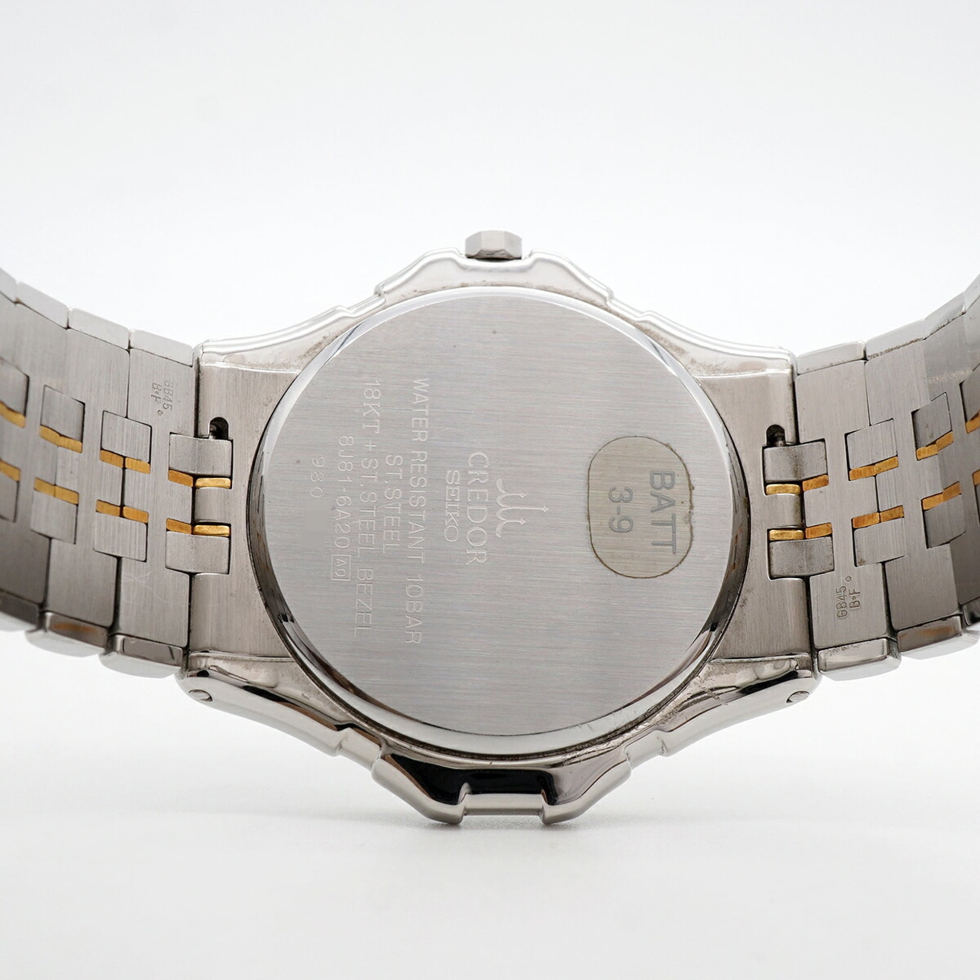 Seiko Credor Pacific GCAR016/8J81-6A20 Silver Dial 34mm Watch