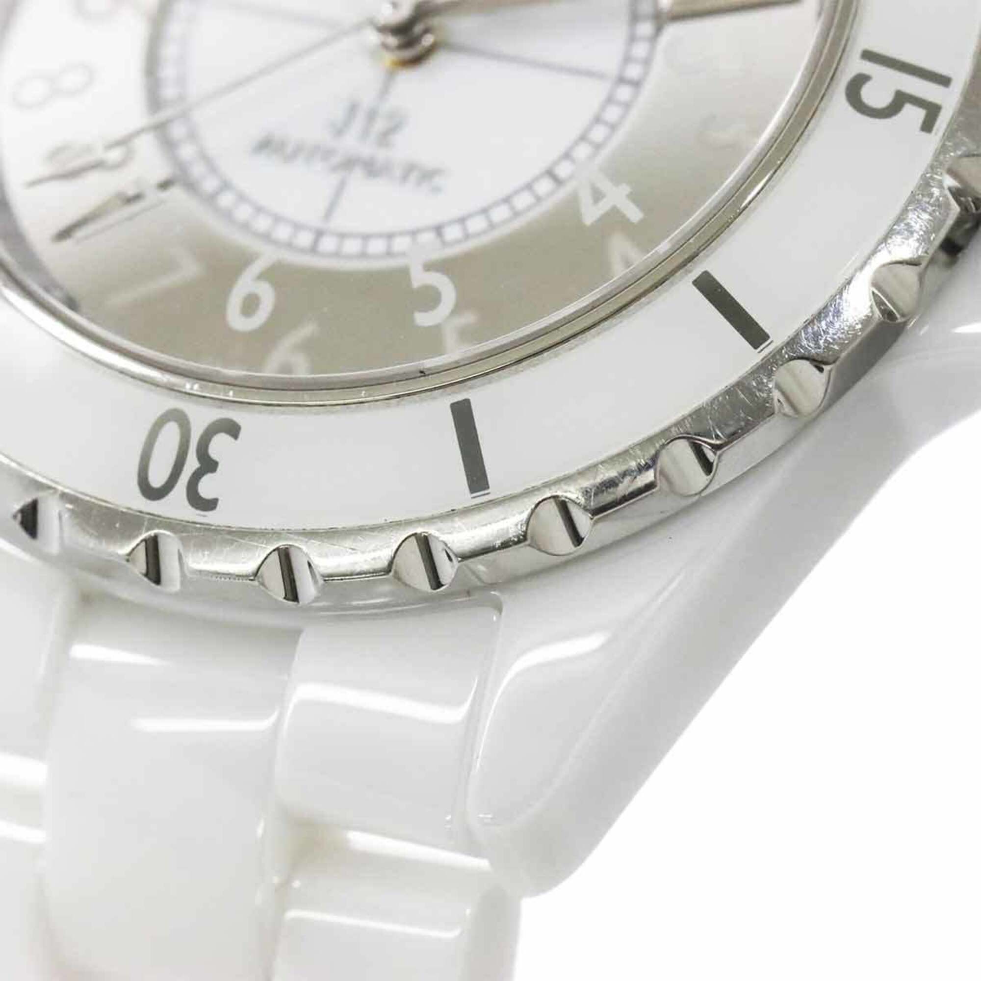 Chanel J12 38mm H4862 White Ceramic Mirror Finish Automatic Movement
