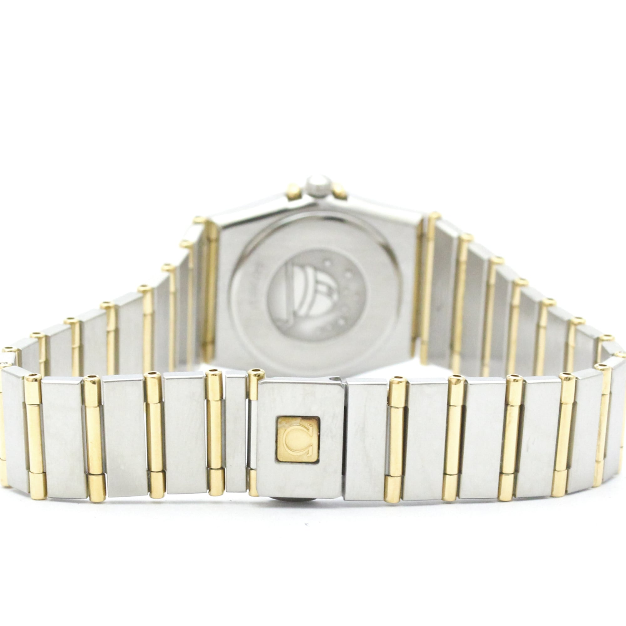 OMEGA Constellation 18K Gold Steel Ladies 795.1080