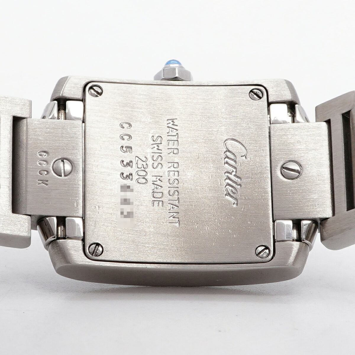 Cartier Tank Française SM W51008Q3 Elfenbein Zifferblatt 20 mm Uhr