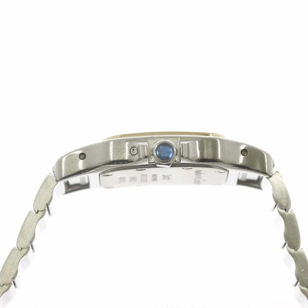 Cartier Santos Galbee SM Moon Phase W20008C4 Ivory Dial 24mm Watch