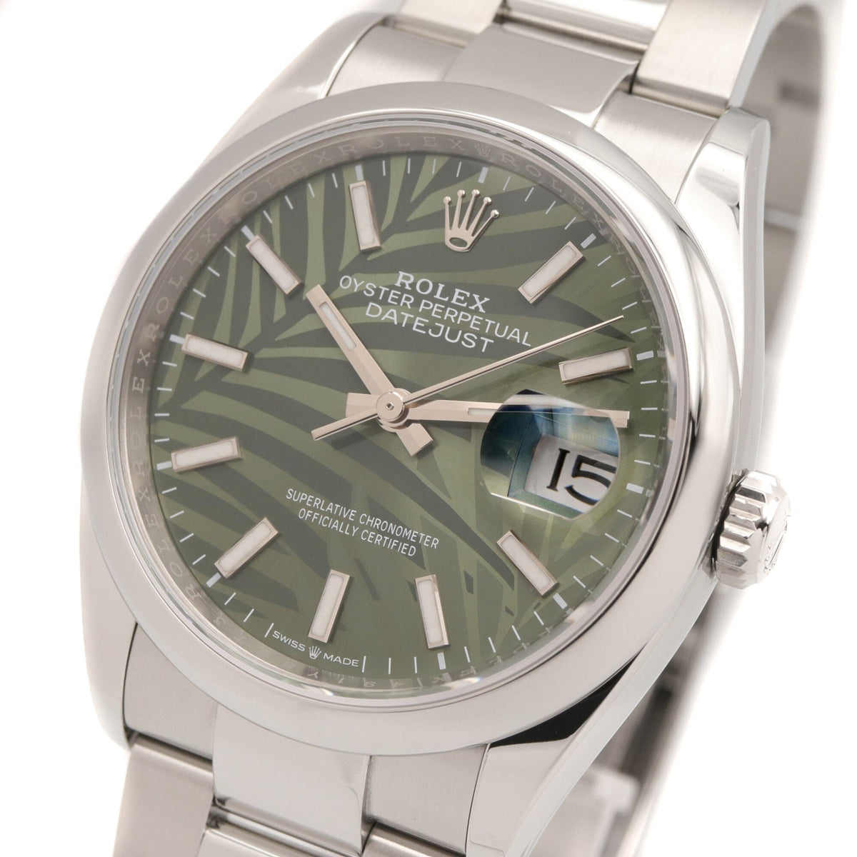Rolex Datejust 36 126200 Green Dial 36mm Watch