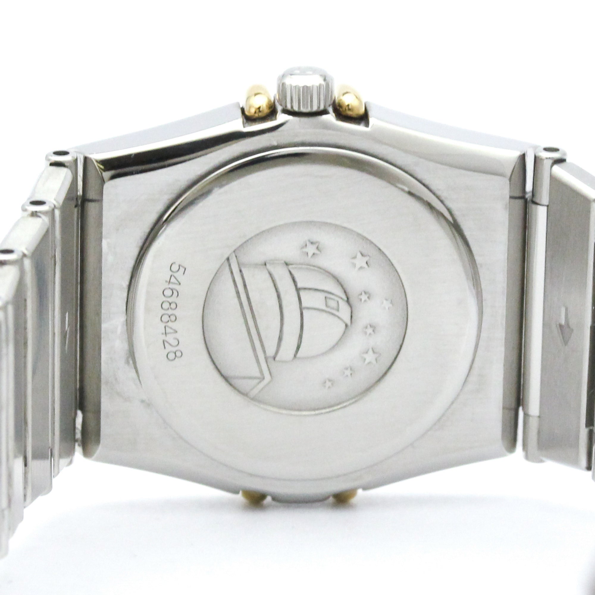 Omega Constellation 7.951.080 Gold Dial 22mm Watch