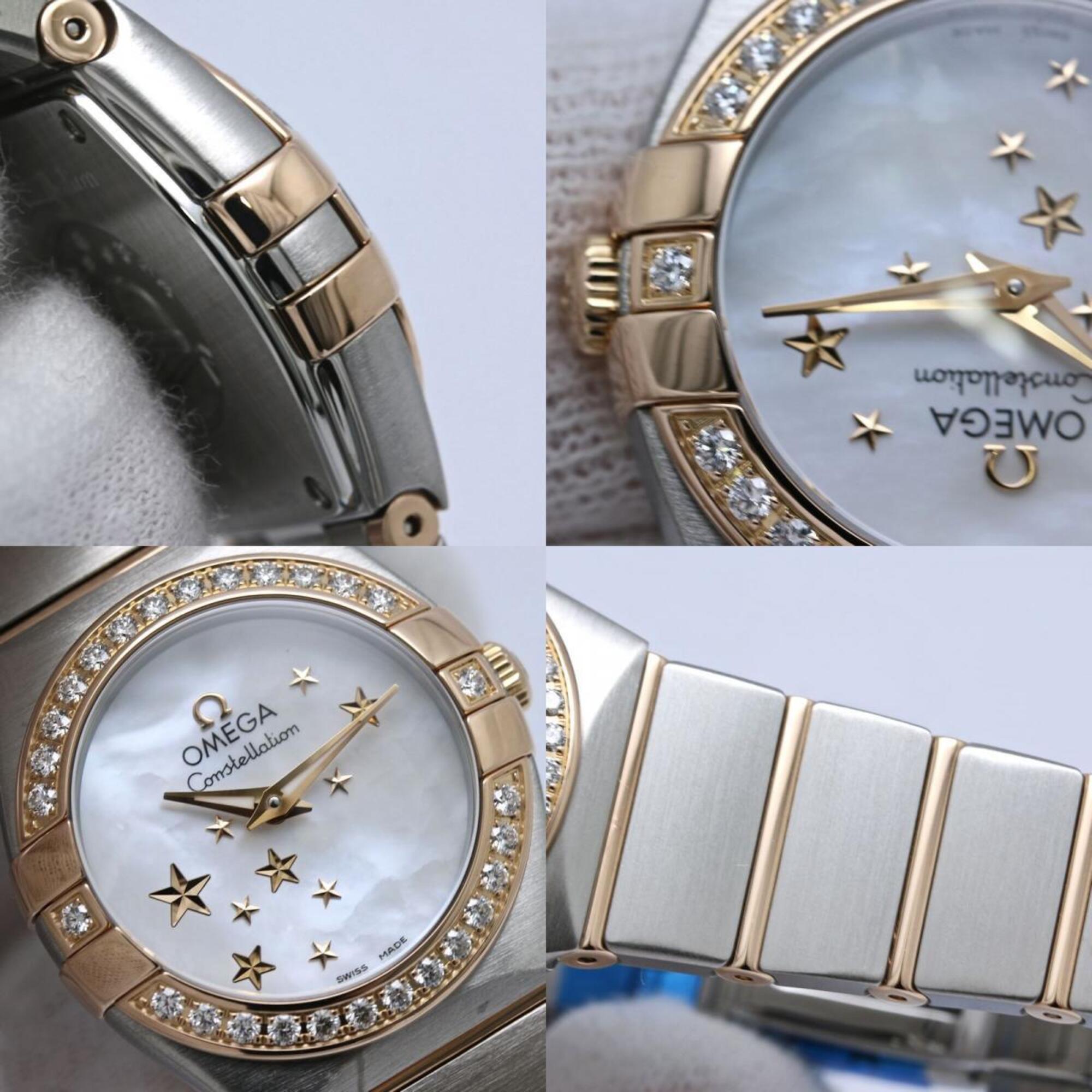 Omega Constellation 123.25.24.60.05.002 White Dial 24mm Watch