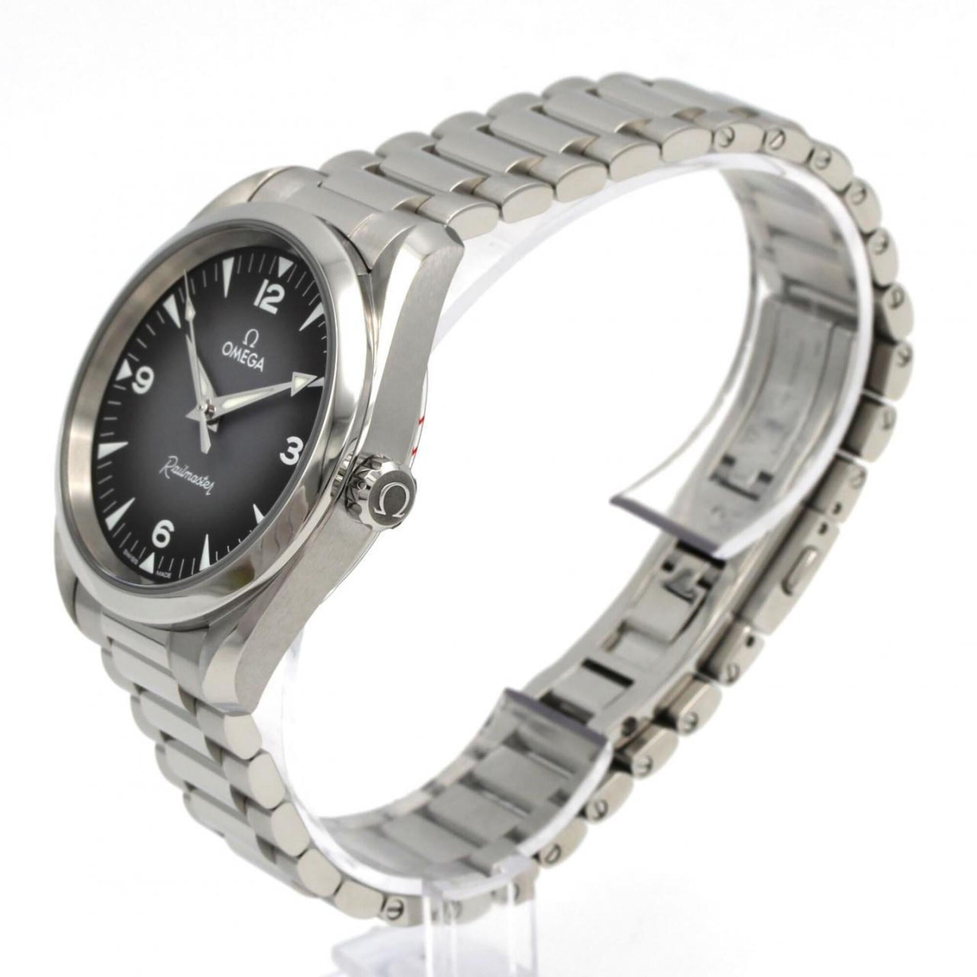 Omega Railmaster 235.10.38.20.06.001 Gray Dial Stainless steel 38mm Watch