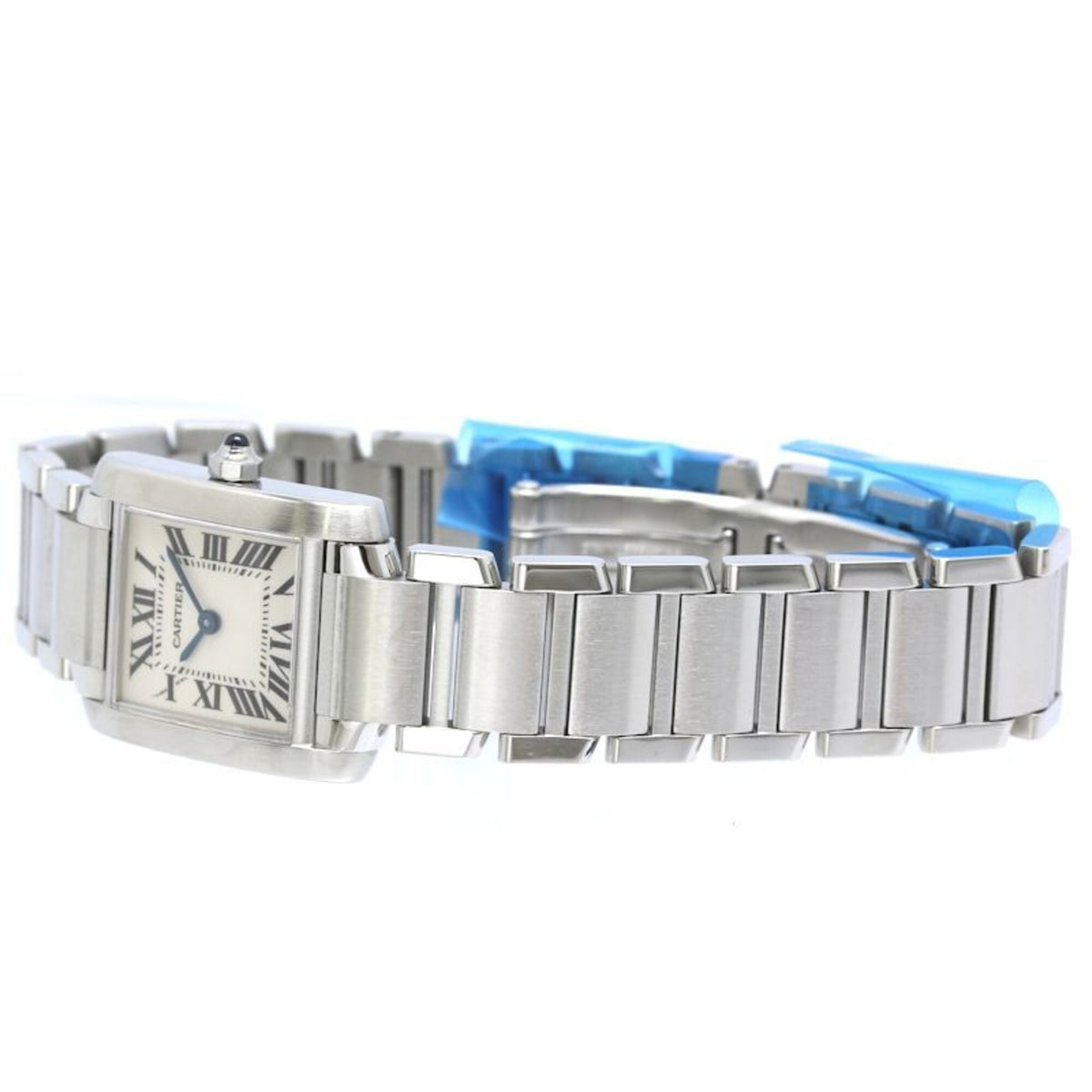 Montre Cartier Tank Française SM W51008Q3 Ivoire avec cadran de 20 mm