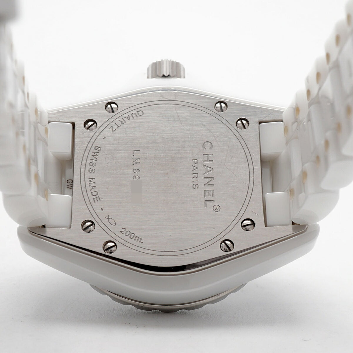 Chanel J12 H0968 White Dial 34mm Watch