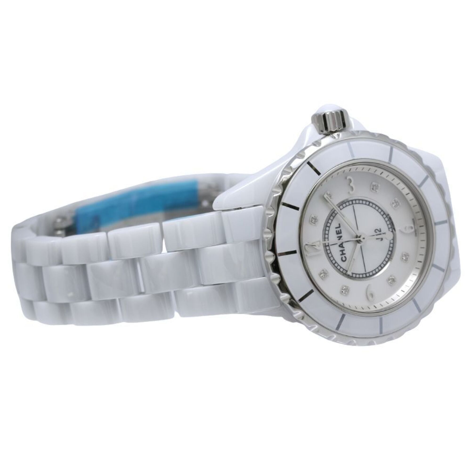 Chanel J12 H2422 White Dial Ceramic, Stainless steel 33mm Watch