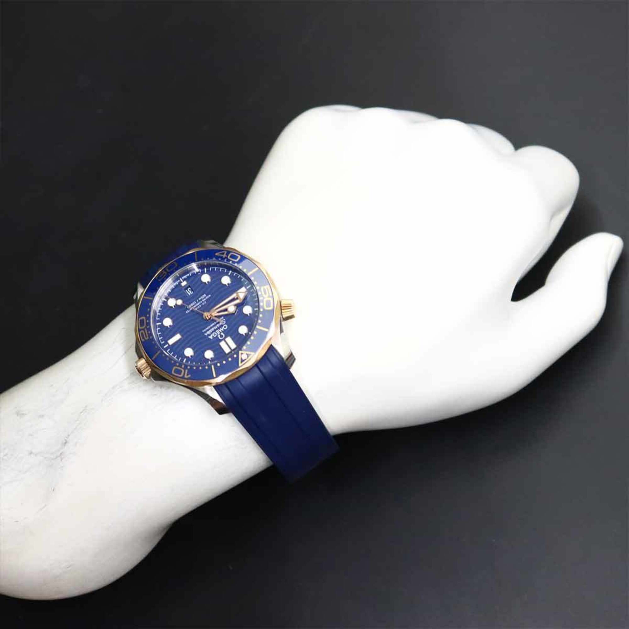 Omega Seamaster Diver 300 Co-Axial Master Chronometer 210 22 42 20 03 002 Blue Dial 42mm Watch