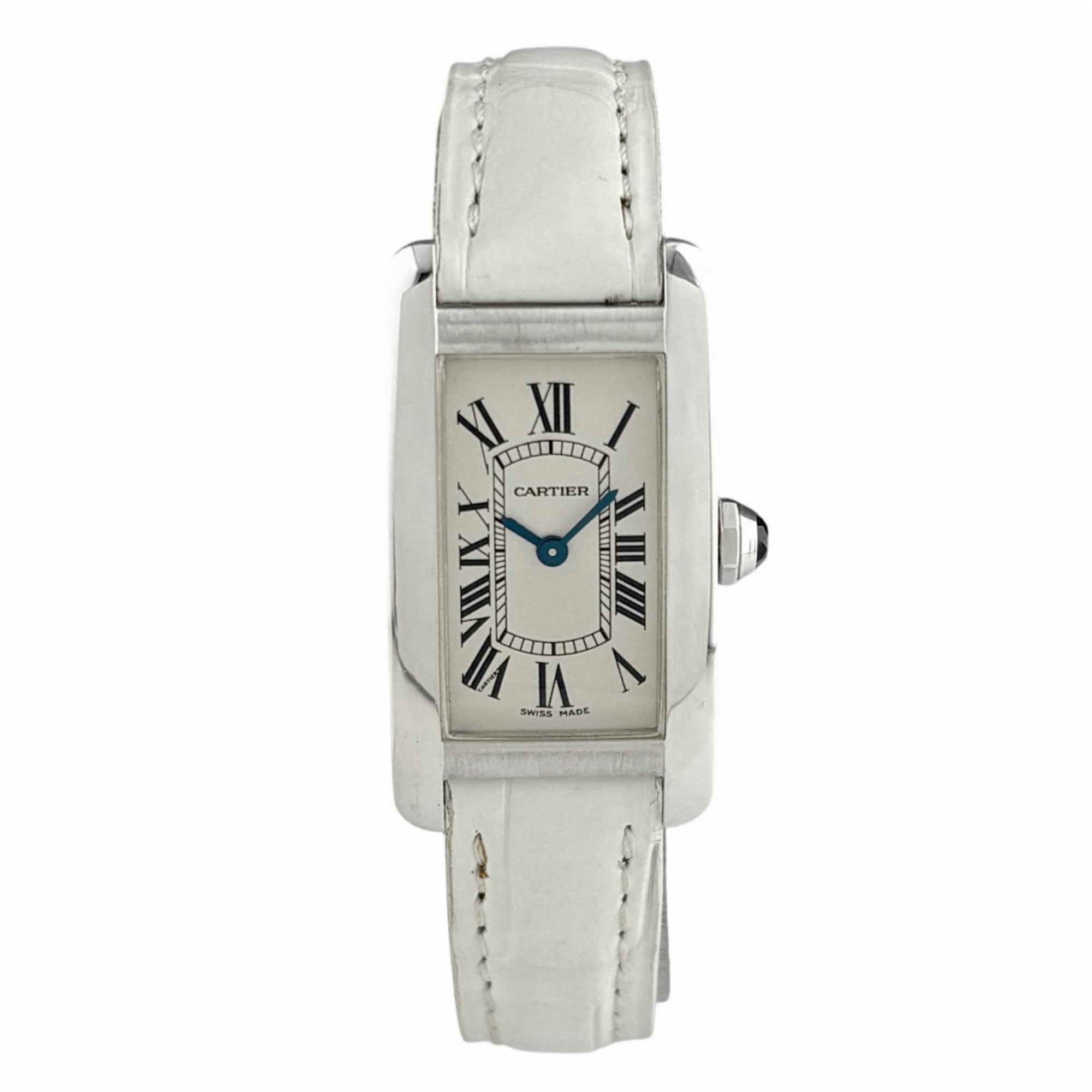 Cartier Tank American W2601956 Ivory Dial 19mm Watch