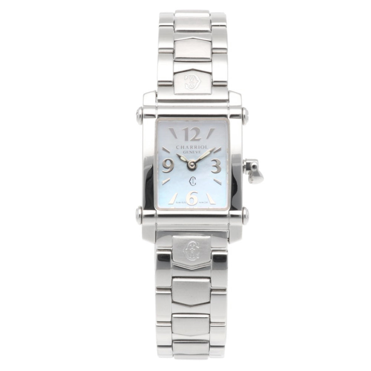 Montre Charriol Columbus CCSTRD2 à cadran bleu, 20 mm