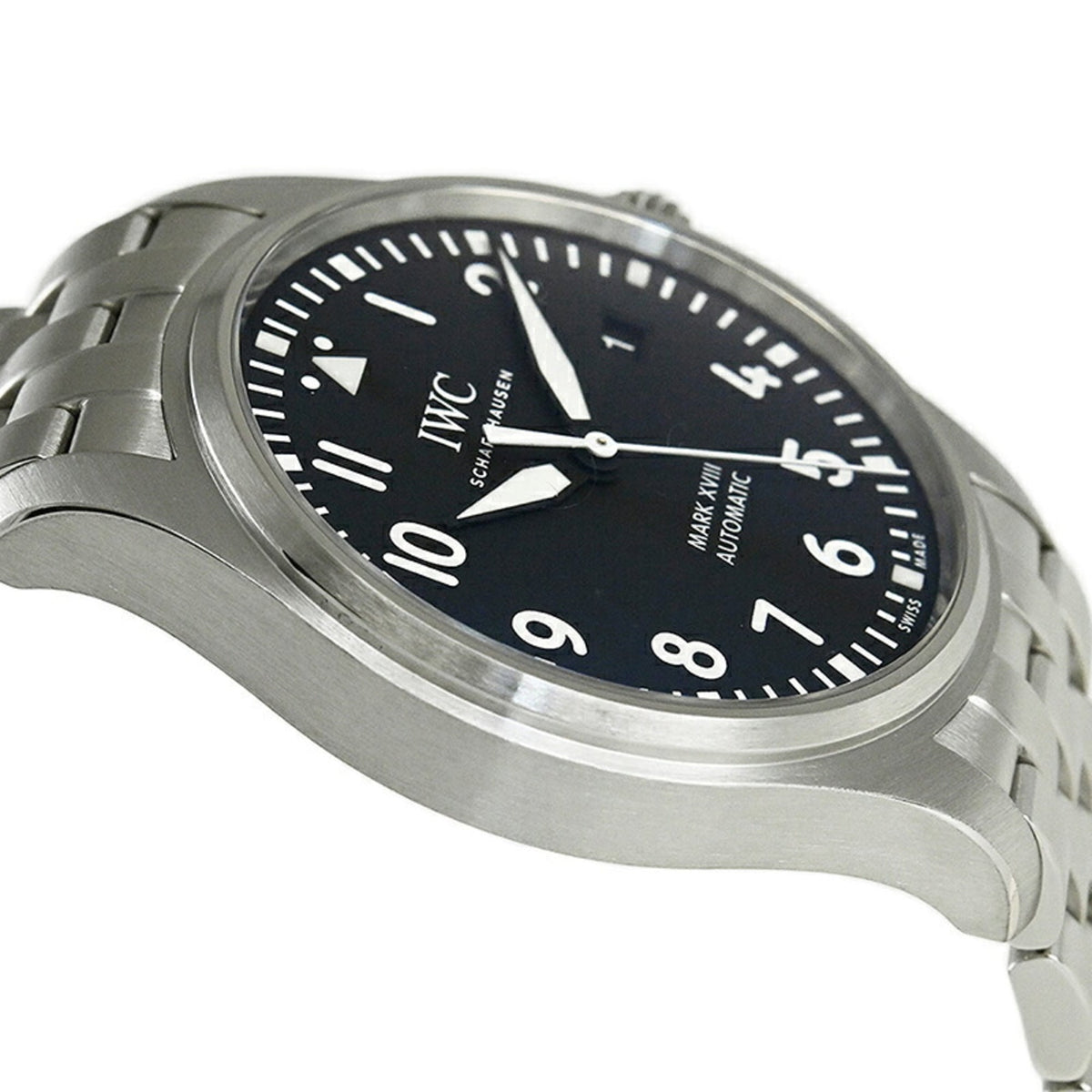 IWC Pilot Mark XVIII IW327009 Schwarz Zifferblatt 40mm Uhr