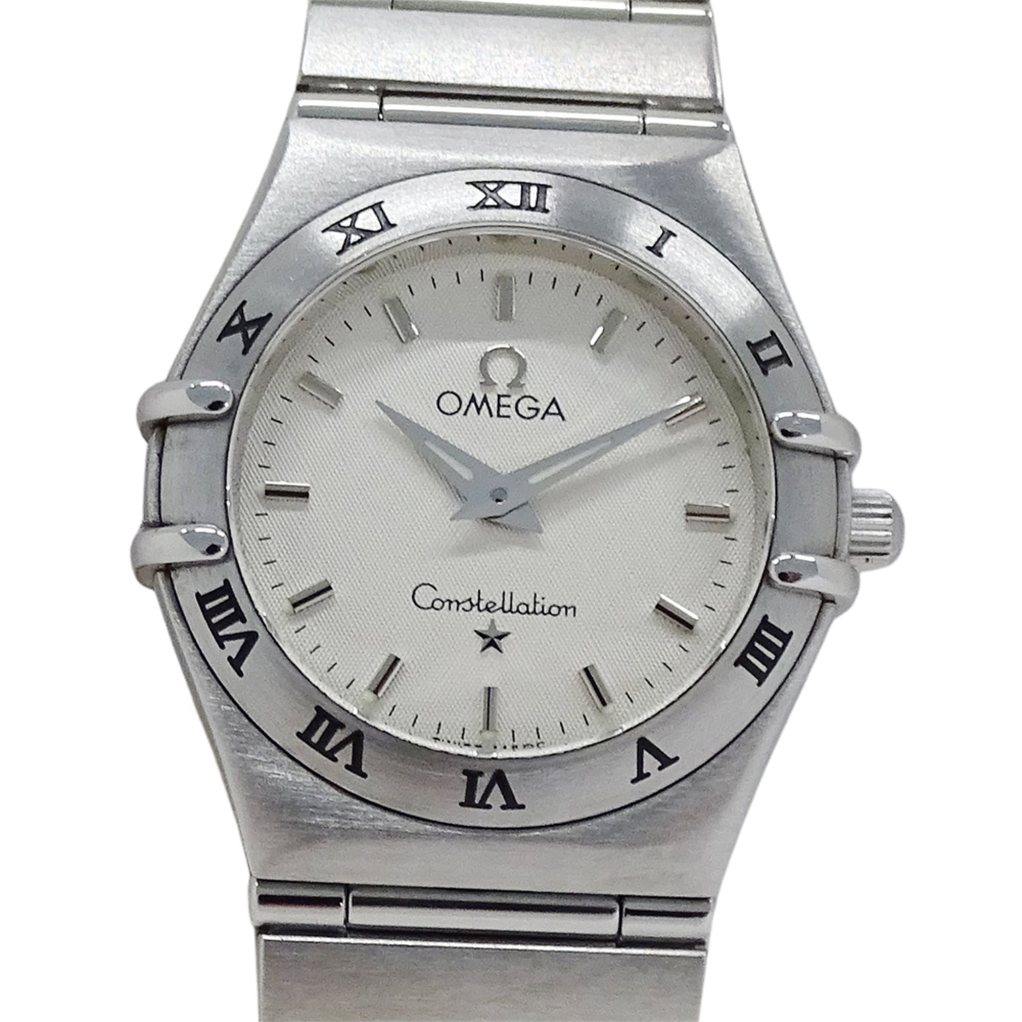 Omega Constellation 1572.30 Women's Watch, Brand, Quartz, Stainless Steel (SS), Silver, White